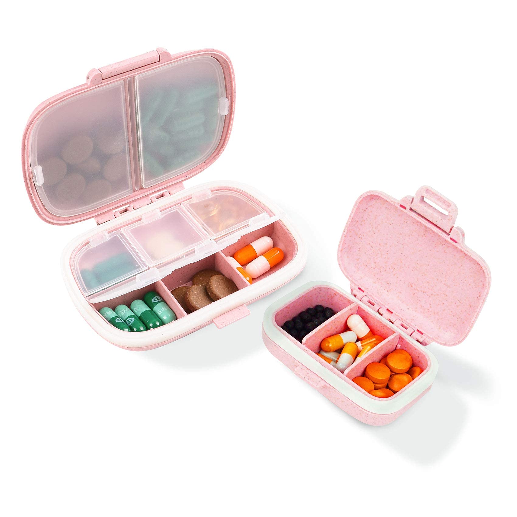 Pocket Medication Organizer for Purse, DIY Custom Label Case