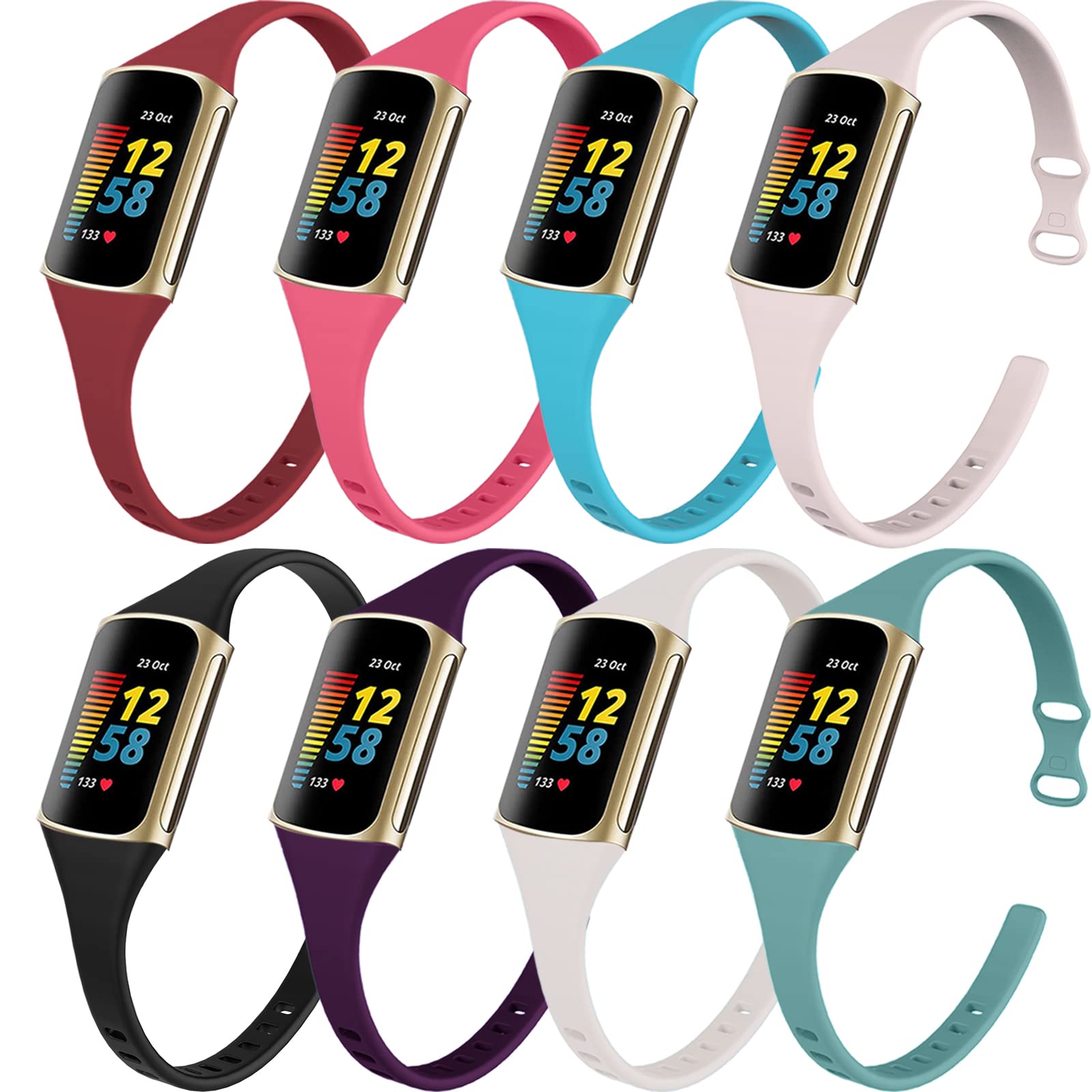 Peach Deltas Adjustable Elastic Band for Apple Watch, Fitbit, Samsung - Dót  Outfitters