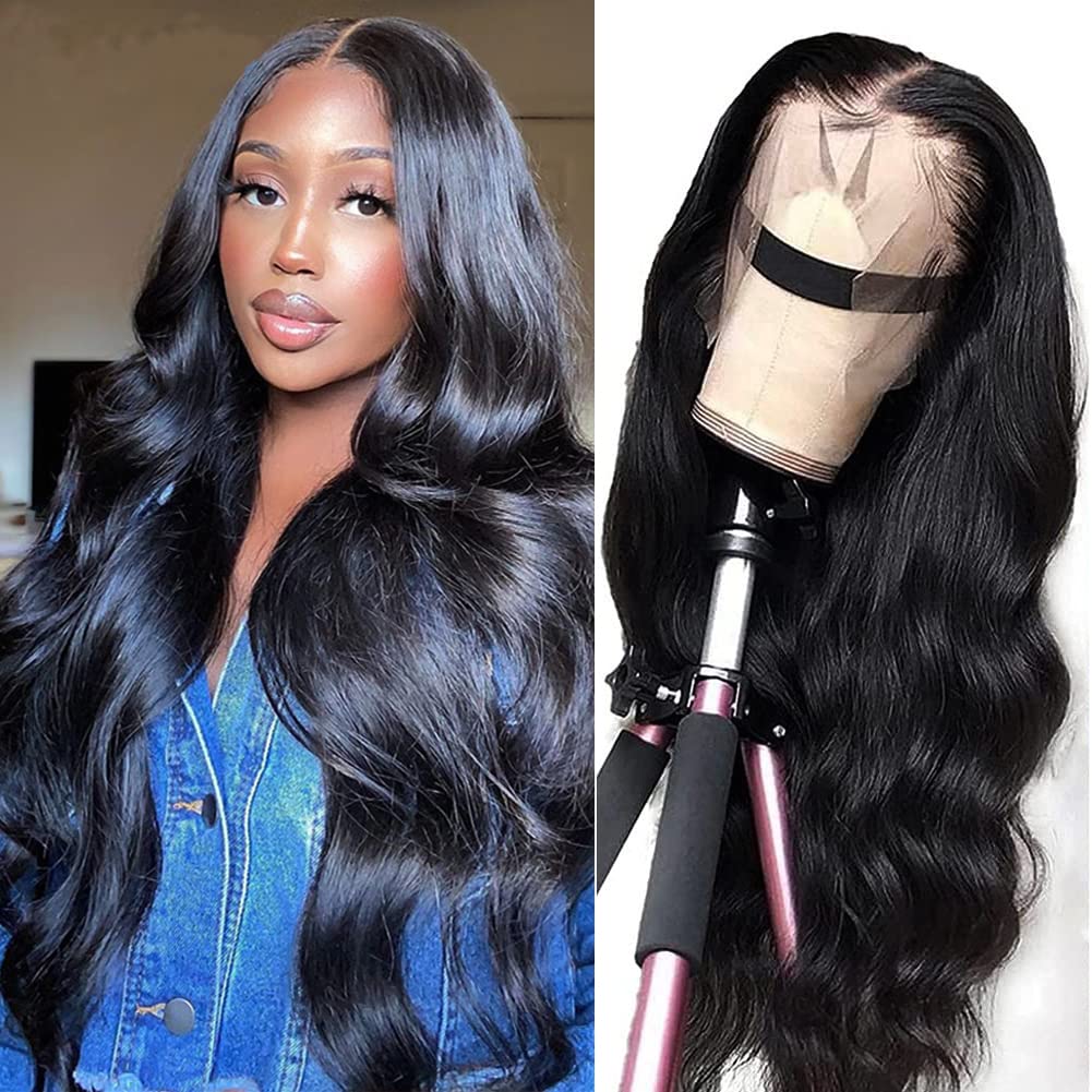 MAYCAT Lace Front Wigs Human Hair Body Wave 13x4 Lace Frontal Wig