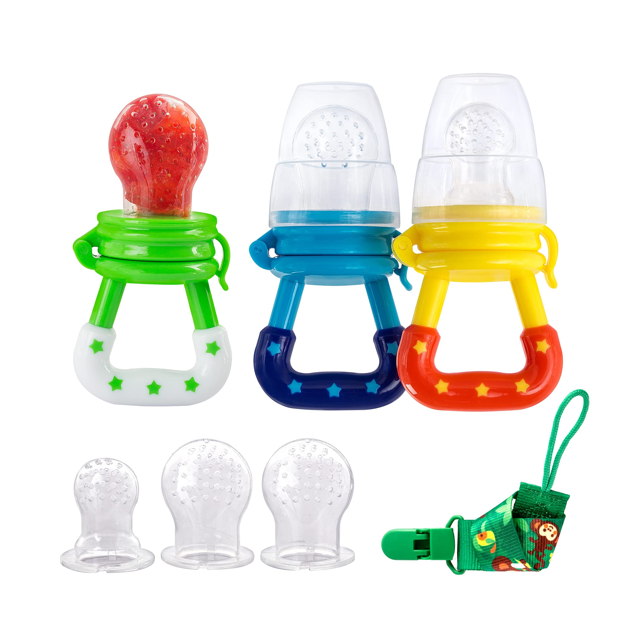 Baby food nipple store feeder