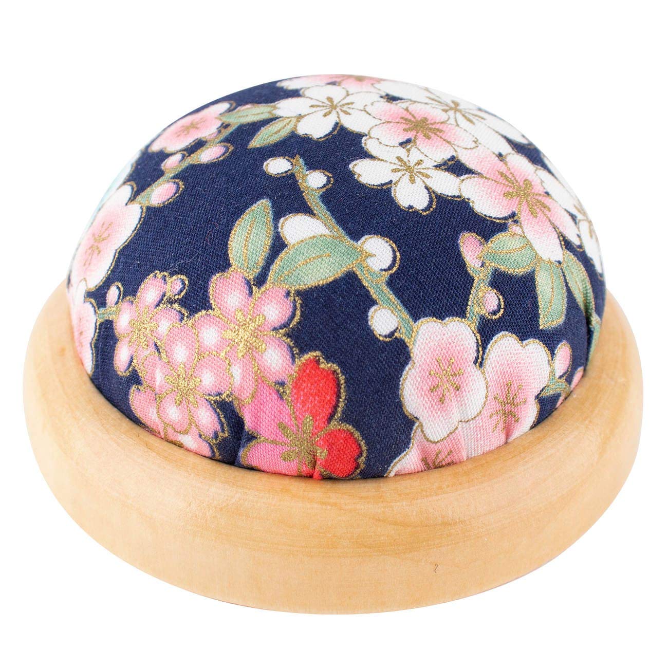 Lovely Wrist Strap Sewing Pin Cushion Floral Color Safety Pincushion Needle  Pillow Needle Holder DIY Craft