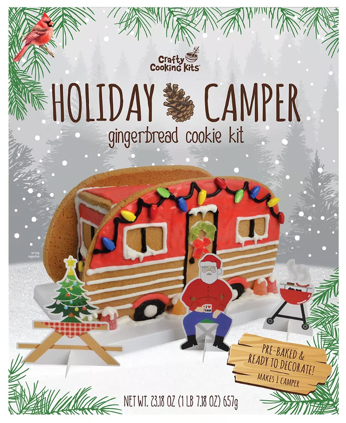 Holiday Gingerbread Camper cookie Kit (23.18 ounces)