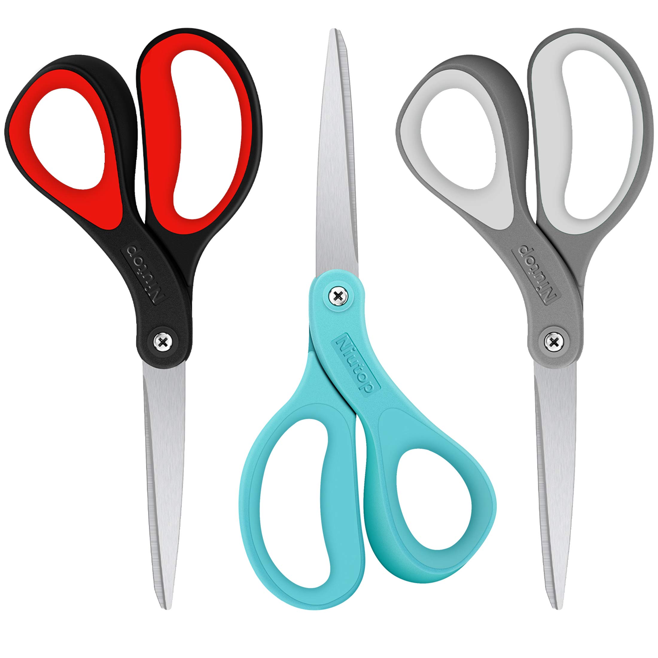 Multi-purpose Standing Scissor Household Ofice Portable Fashionable Scissor  School Supplieselectroplated Blade Paper Fabric Cutting Knife With Safety  Tipstanding Table Scissors For Desk - Temu