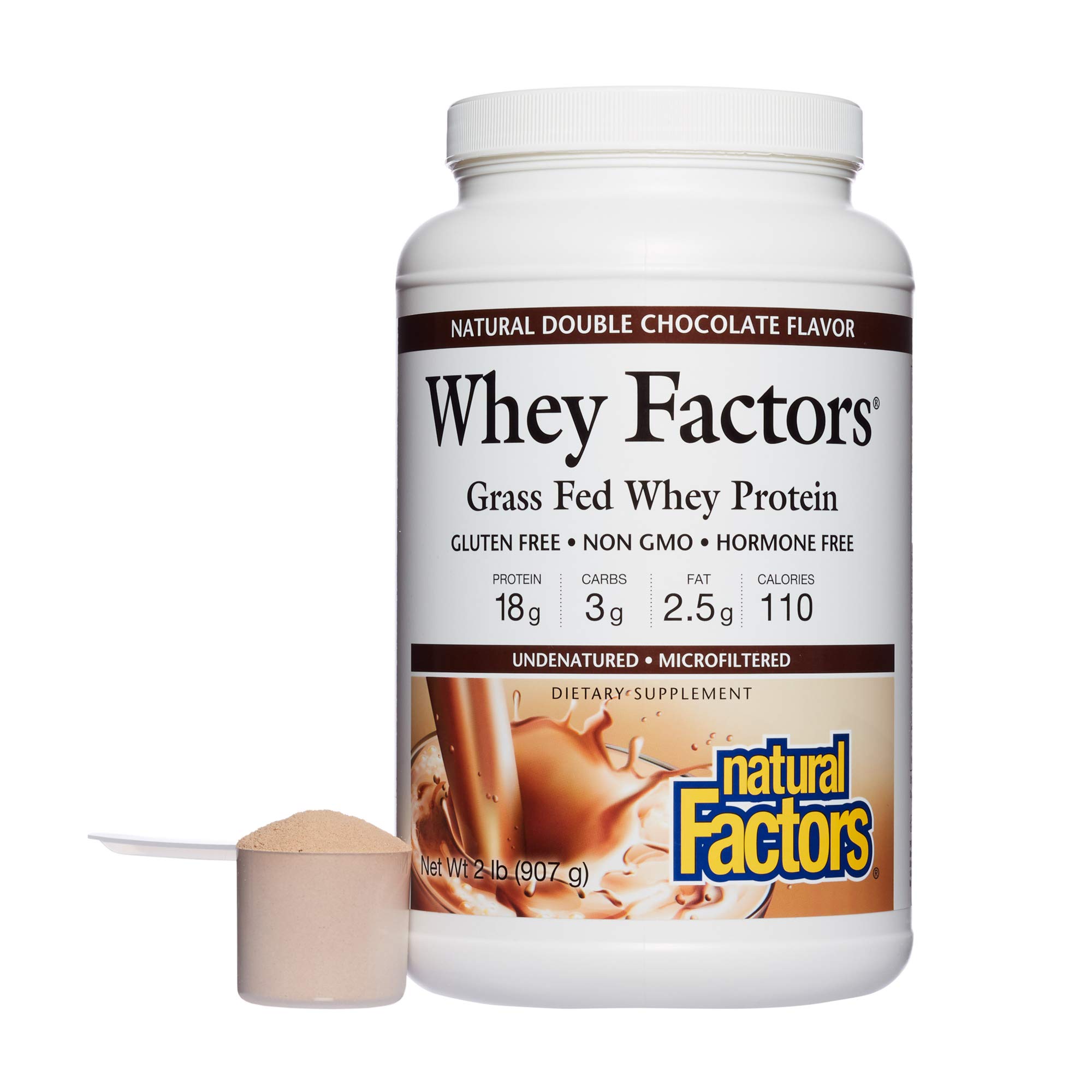 Vanilla Grass Fed Whey Protein, 2 lbs