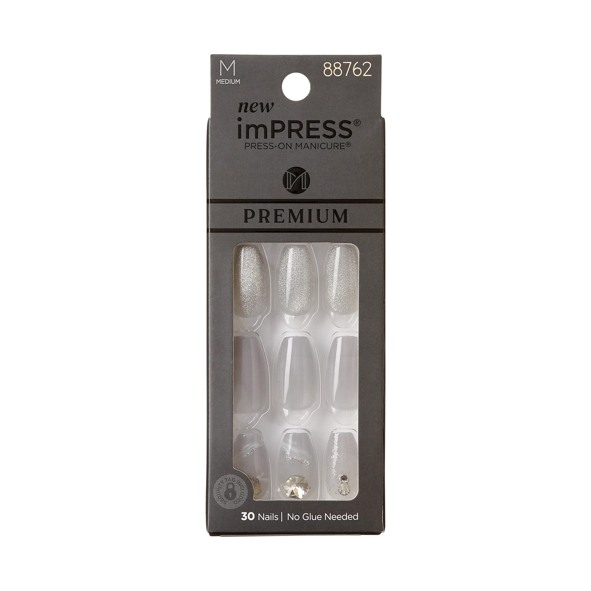 ImPRESS Press-on Nails Gel Manicure - Bad Romance 