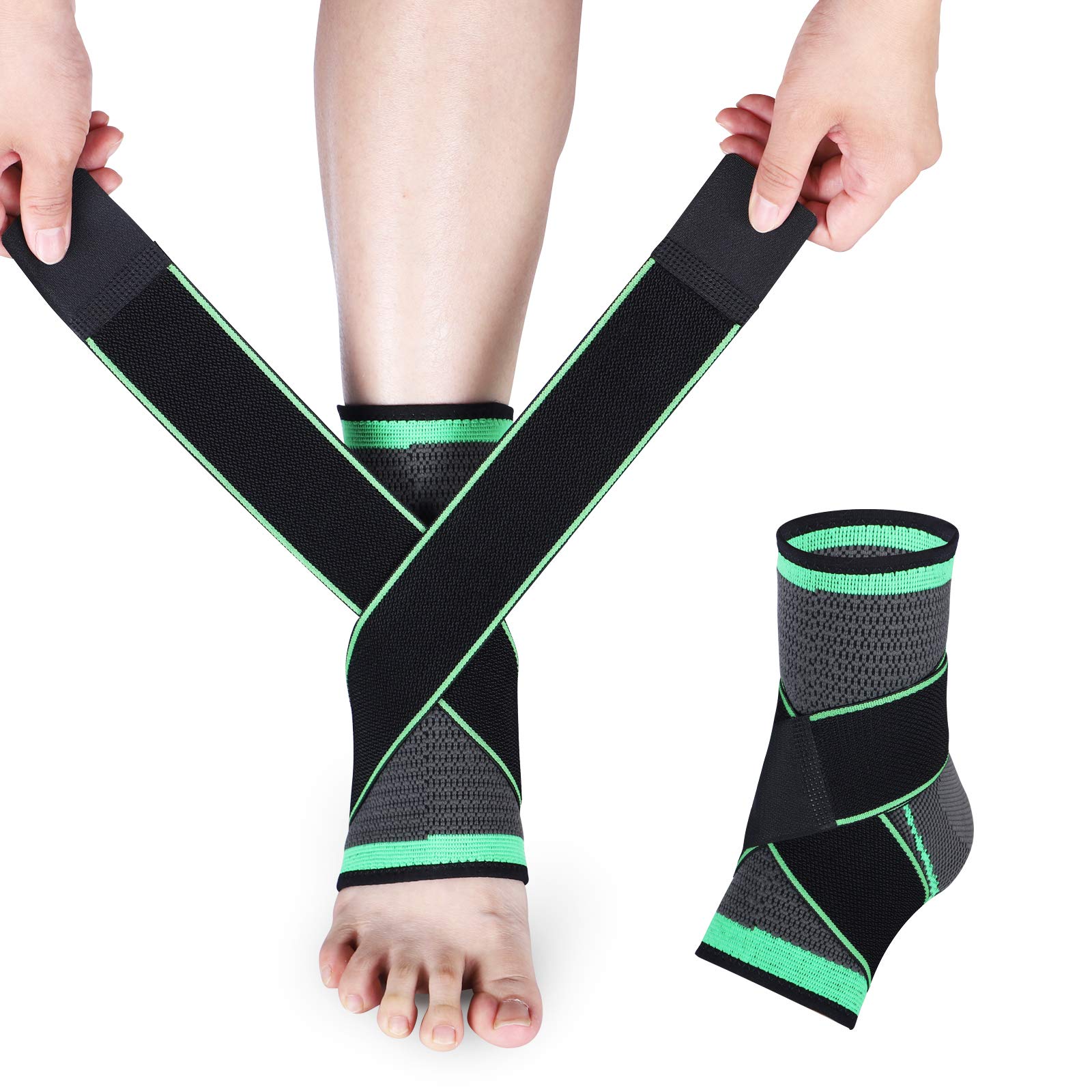 Ankle Support Brace, Adjustable Compression Ankle Support, for Men