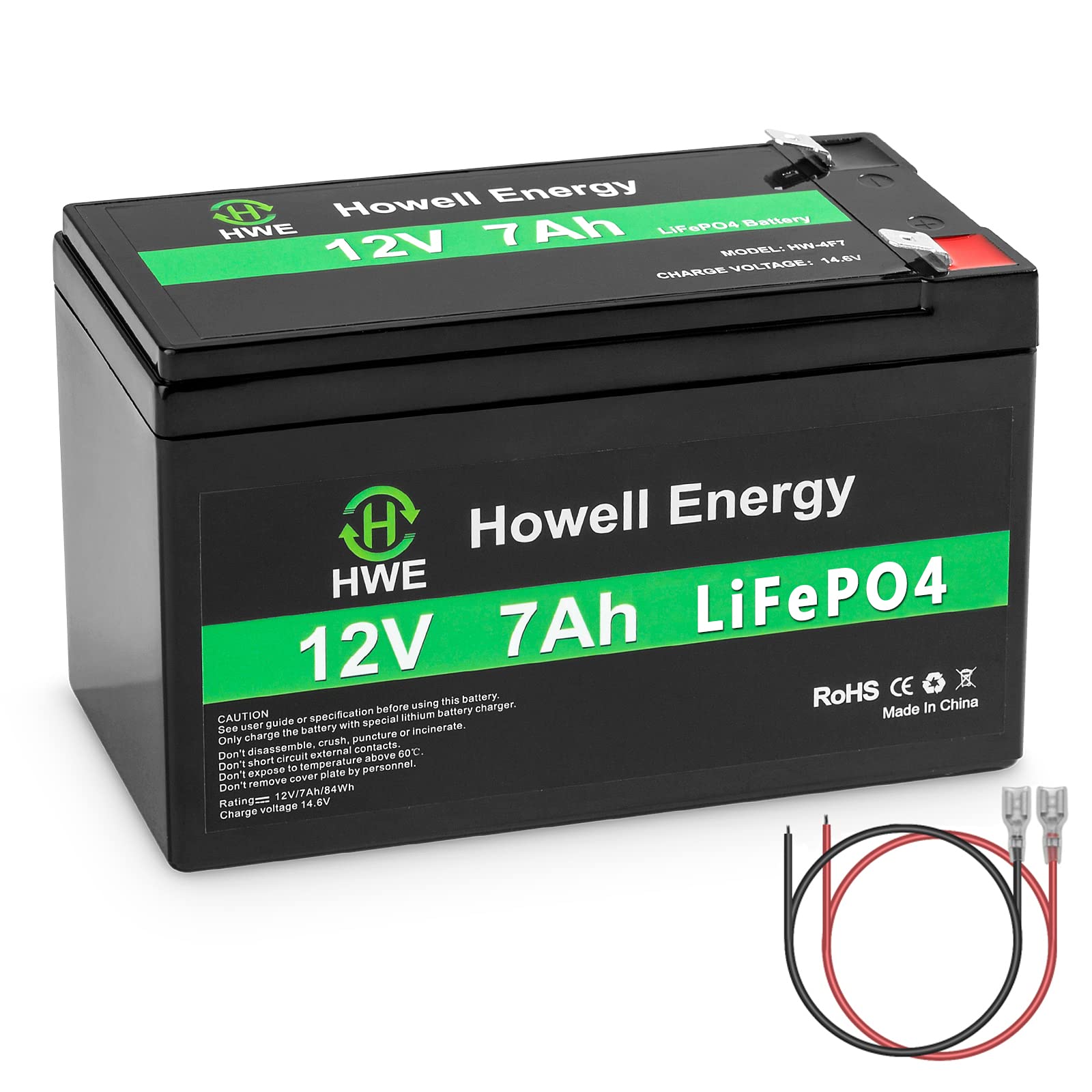 12V 12Ah Alarm / Gate Lithium Battery (12V 7Ah High Capacity