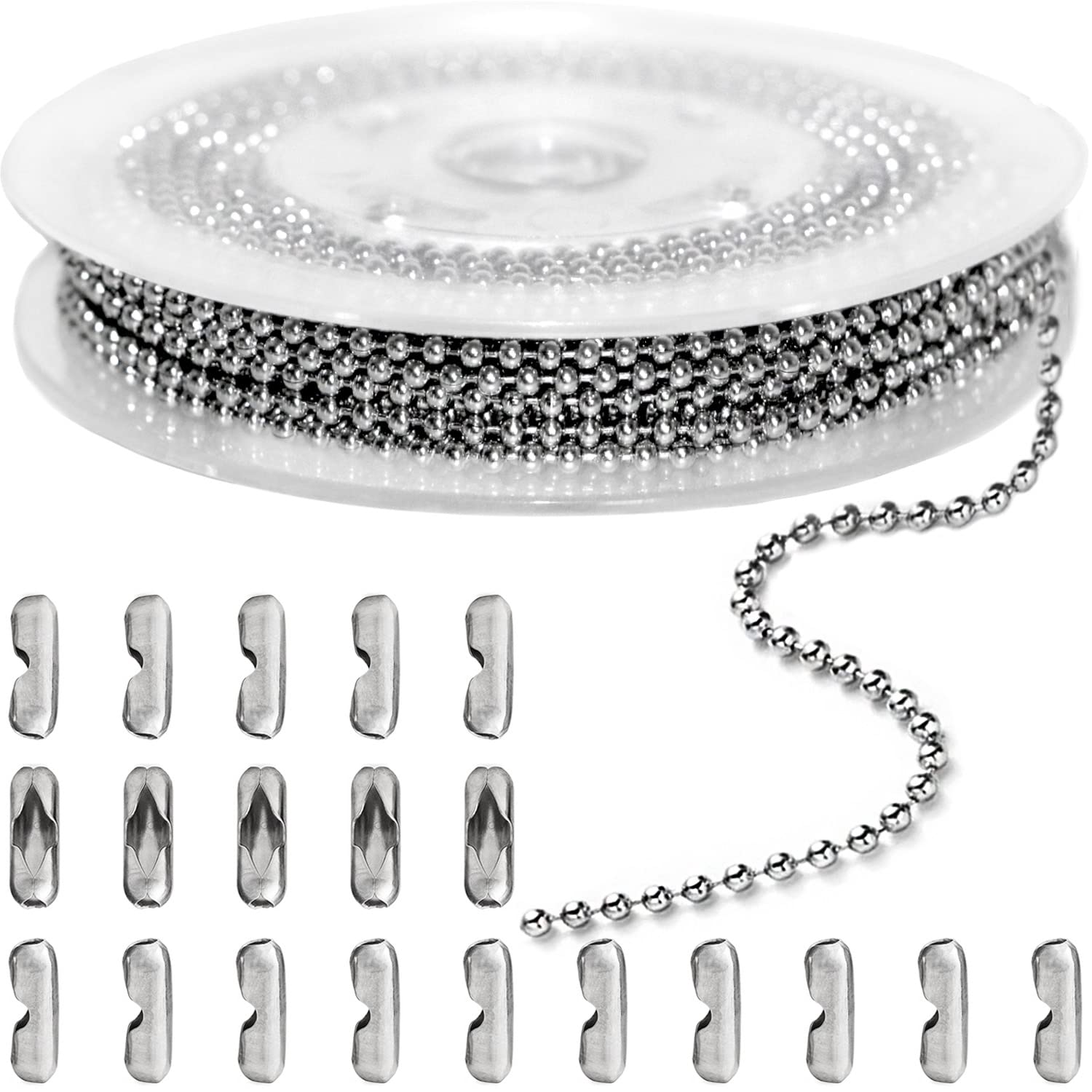 304 Stainless Steel Ball Chain Connectors 