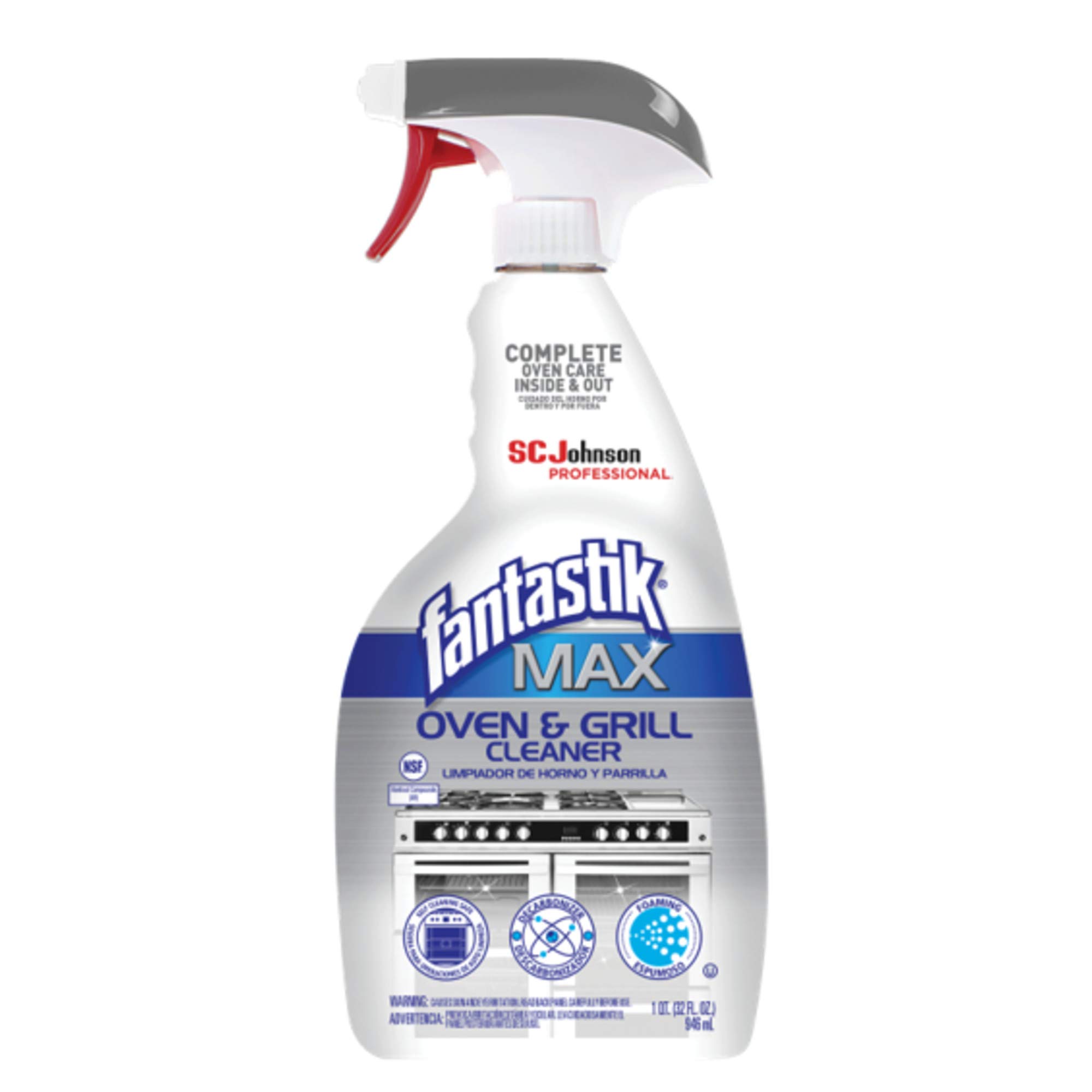 Fantastik Max Oven And Grill Cleaner Spray, 32 oz. - Win Depot