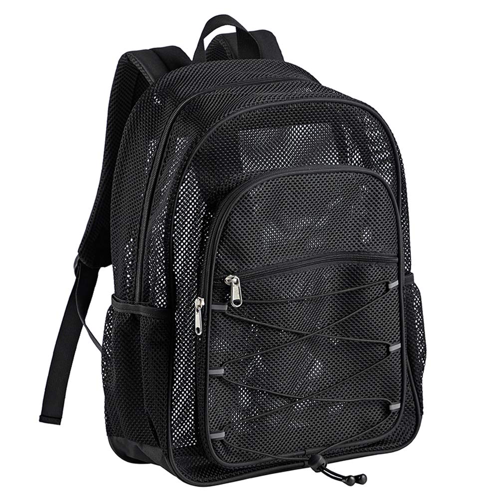Eastsport Mesh Backpack, Black 