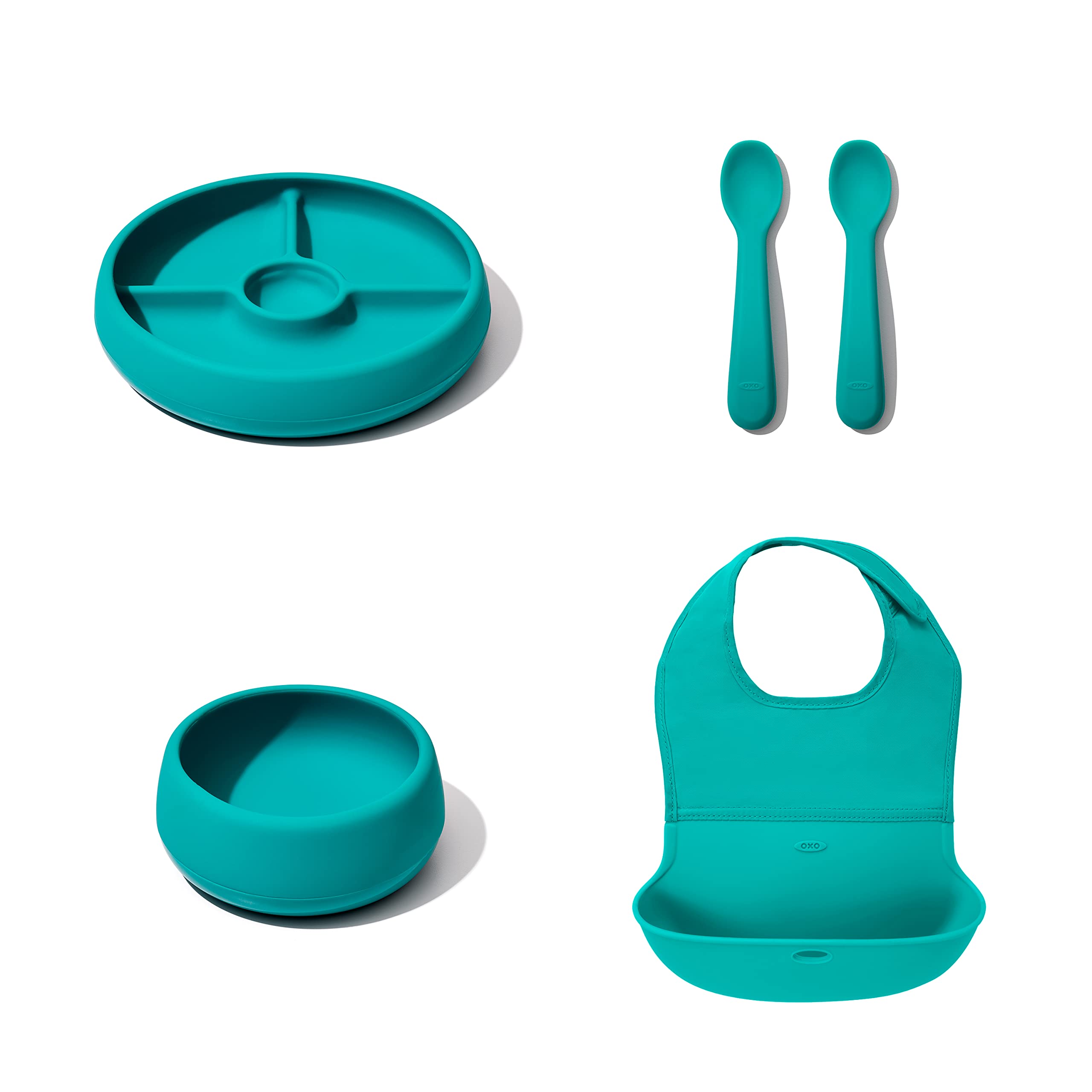 OXO Tot Silicone Divided Plate