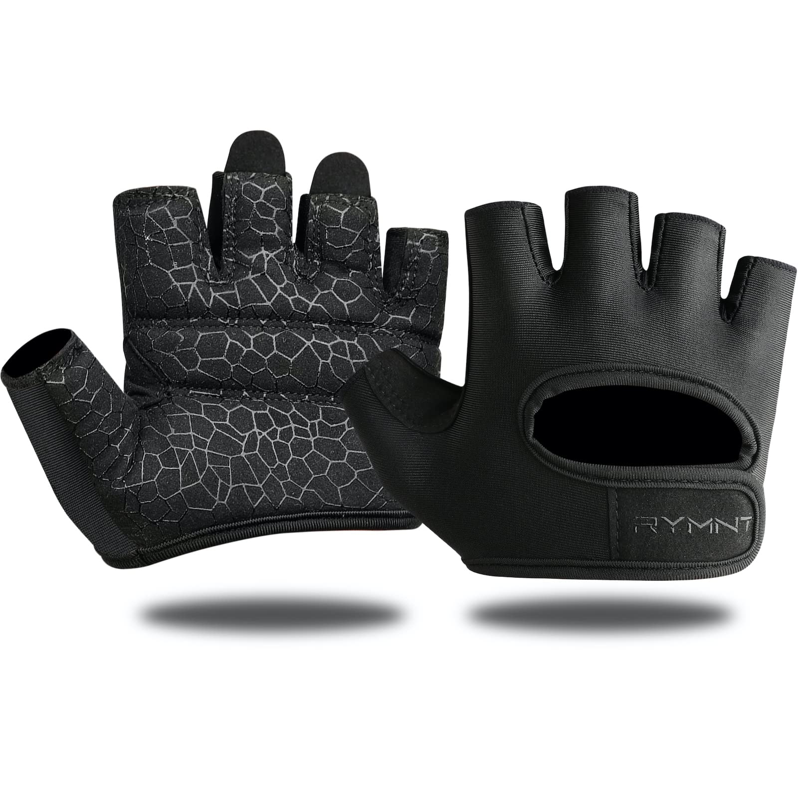 Minimalist Padded Gloves - Black
