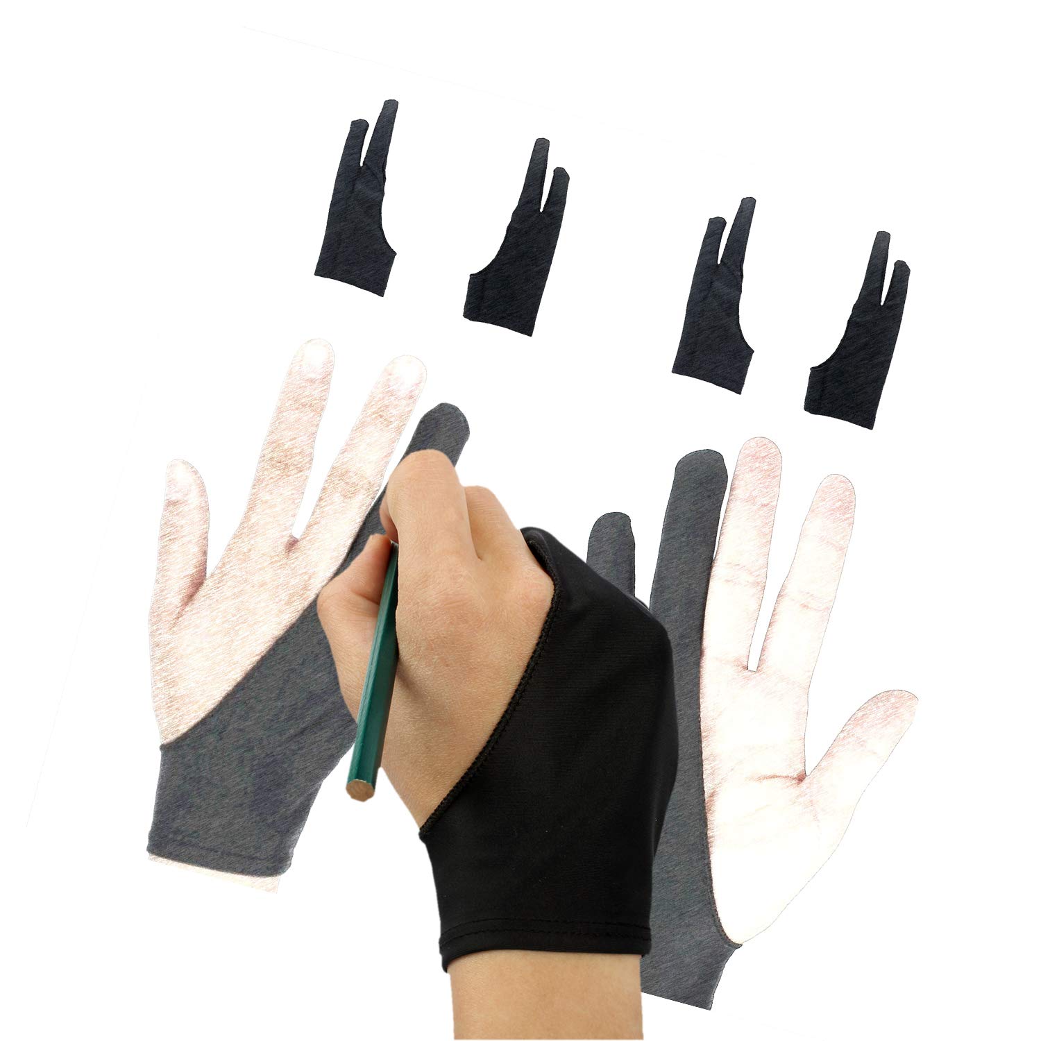 Artist Glove Drawing Tablet, Drawing Glove Left Hand