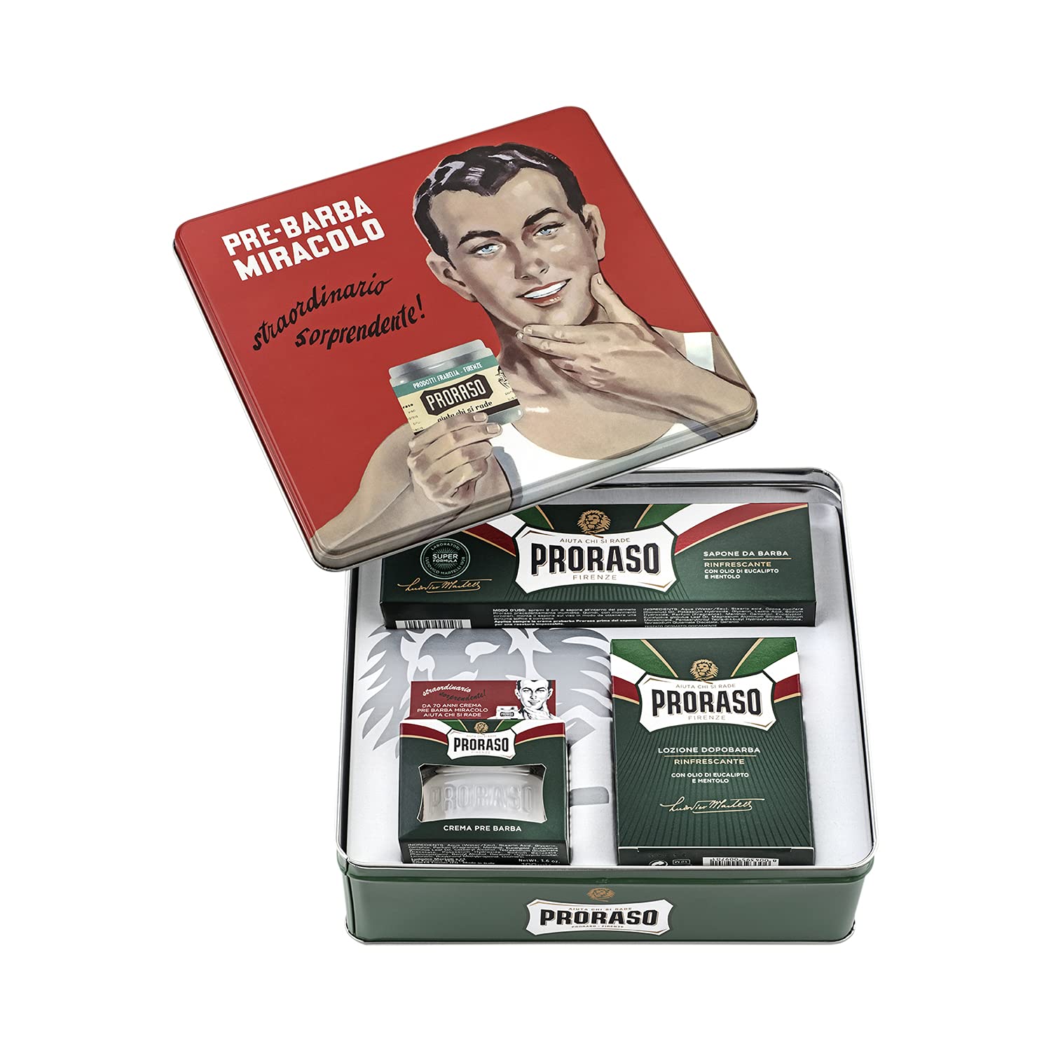 Proraso Shaving Kit for Men  Refreshing and Toning Pre-Shave