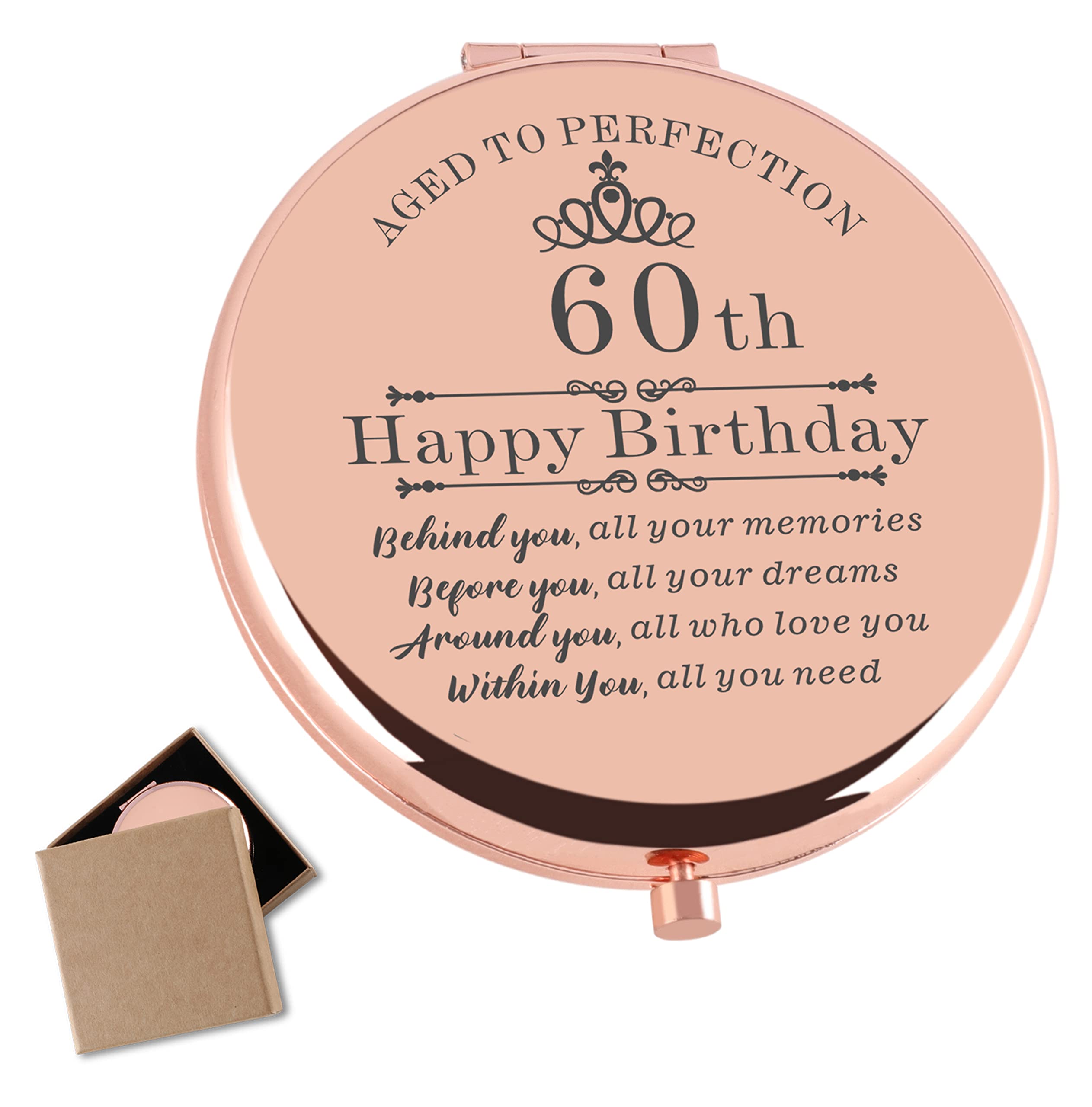 60Th Birthday Gifts for Women, 60 and Fabulous Gift Basket for Grandma,  Mom, | eBay