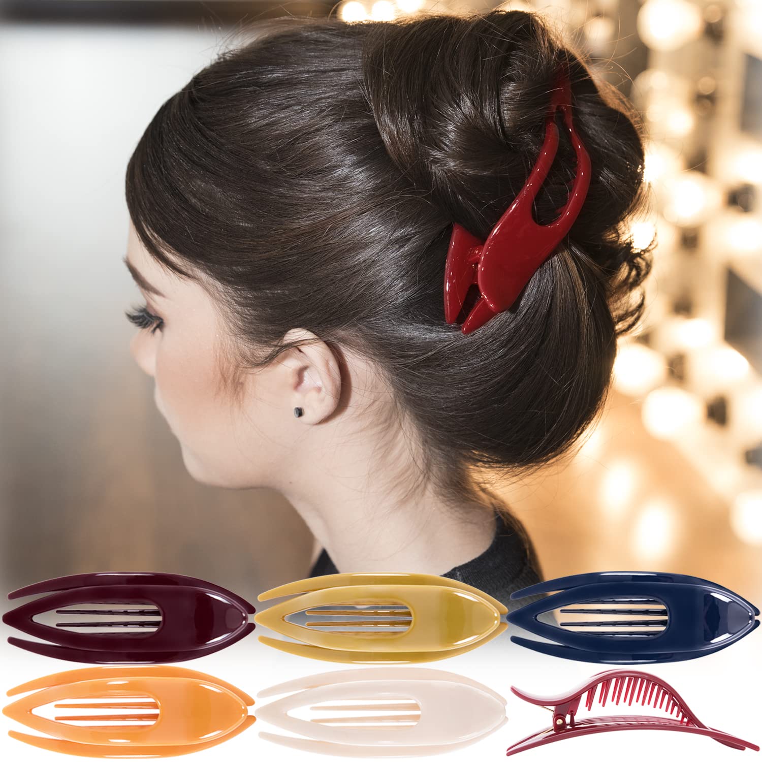Stylish Womens Hair Jaw Clips With Volume Inserts Perfect For Ponytails,  Headbands, And Hairpins From Jewelryworld202020, $1.8