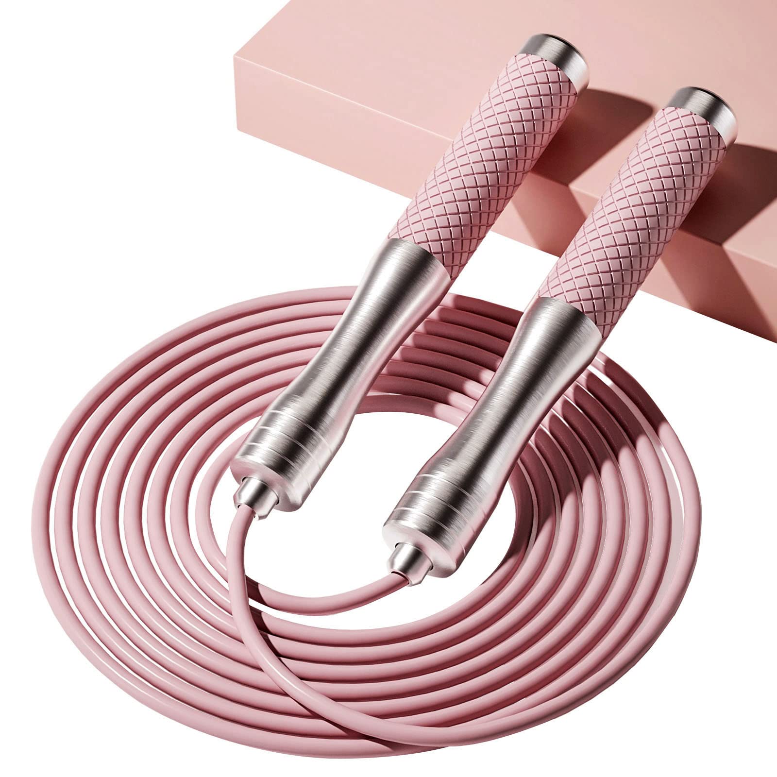 Comprar PICSIL High Speed Jump Rope, 360 Degree Spin, Double Bearing  System, Made of ABS, Home Workout, Boxing, Fitness & Conditioning,  Adaptable for Men, Women and Children en USA desde República Dominicana