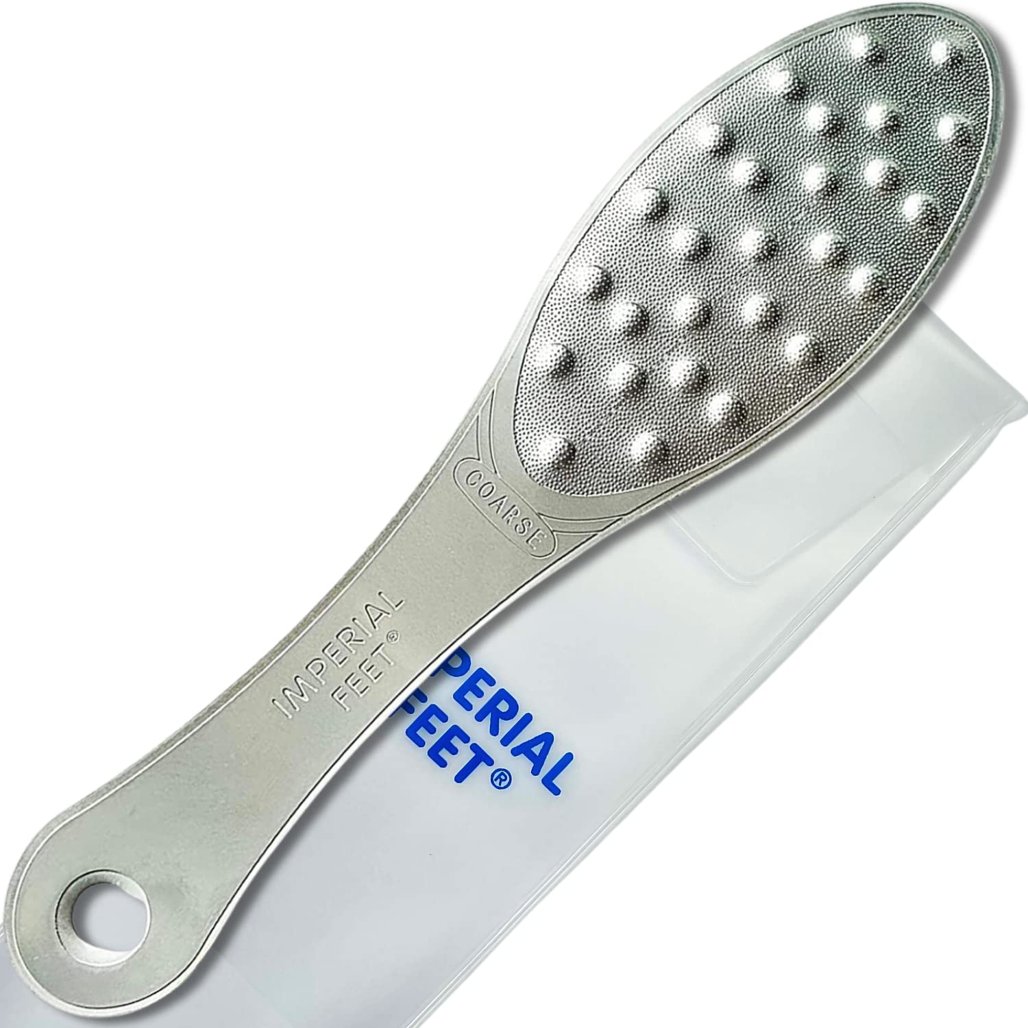 Stainless Steel Foot Scraper, Professional Double-Sided Foot File Callus  Remover for Feet, Foot Rasp Scrubber for Wet Or Dry Skin