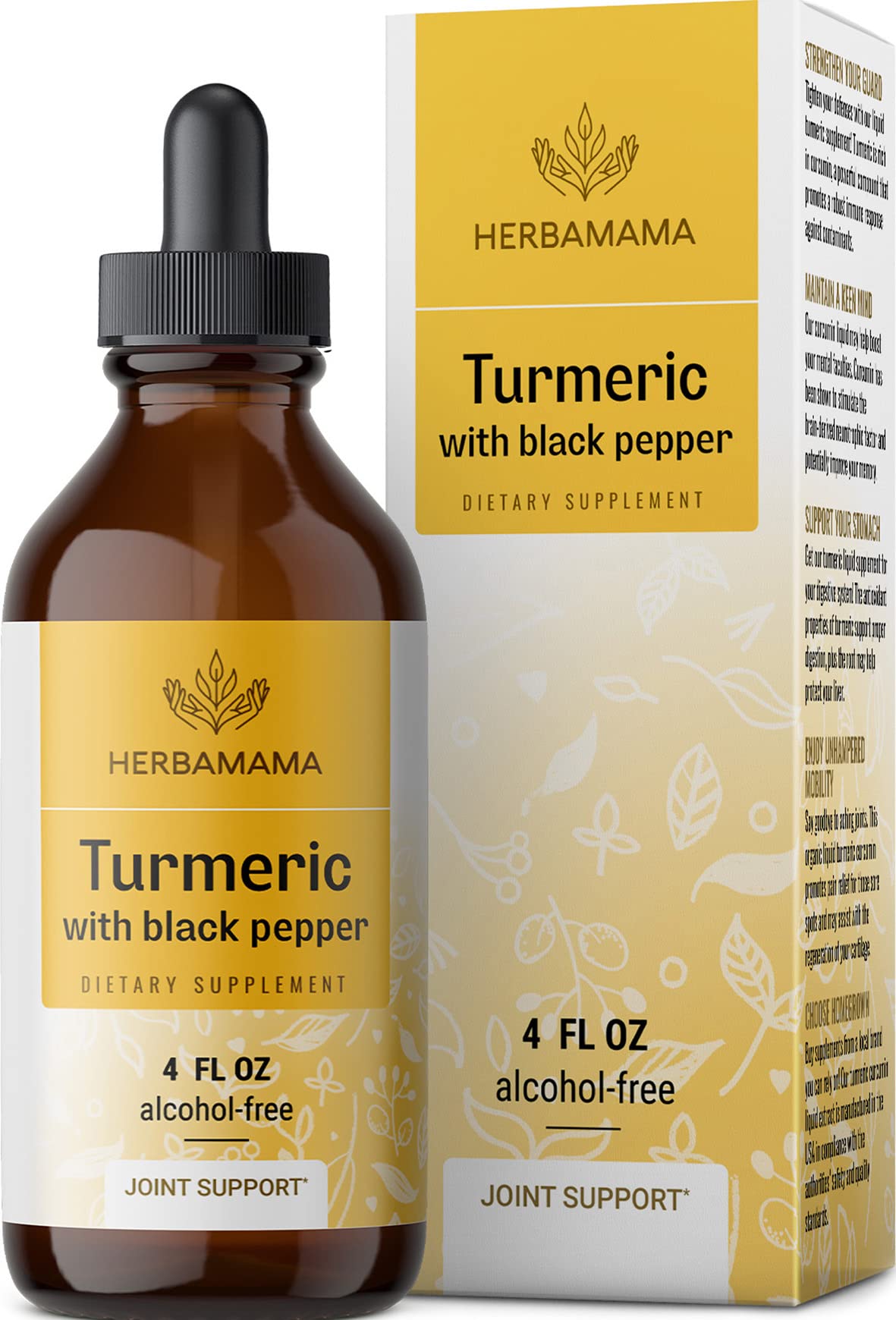 Turmeric Liquid Drops Organic Turmeric Curcumin Liquid Extract