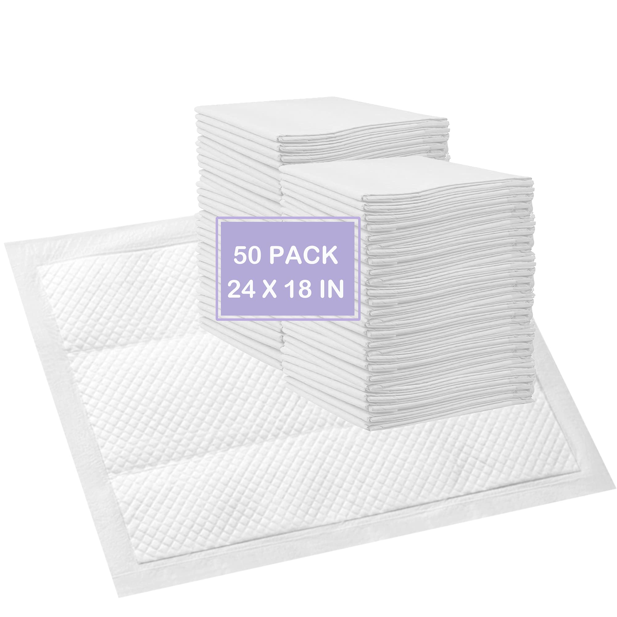 Disposable Changing Pad Liners 50 Pack Incontinence Changing Pads