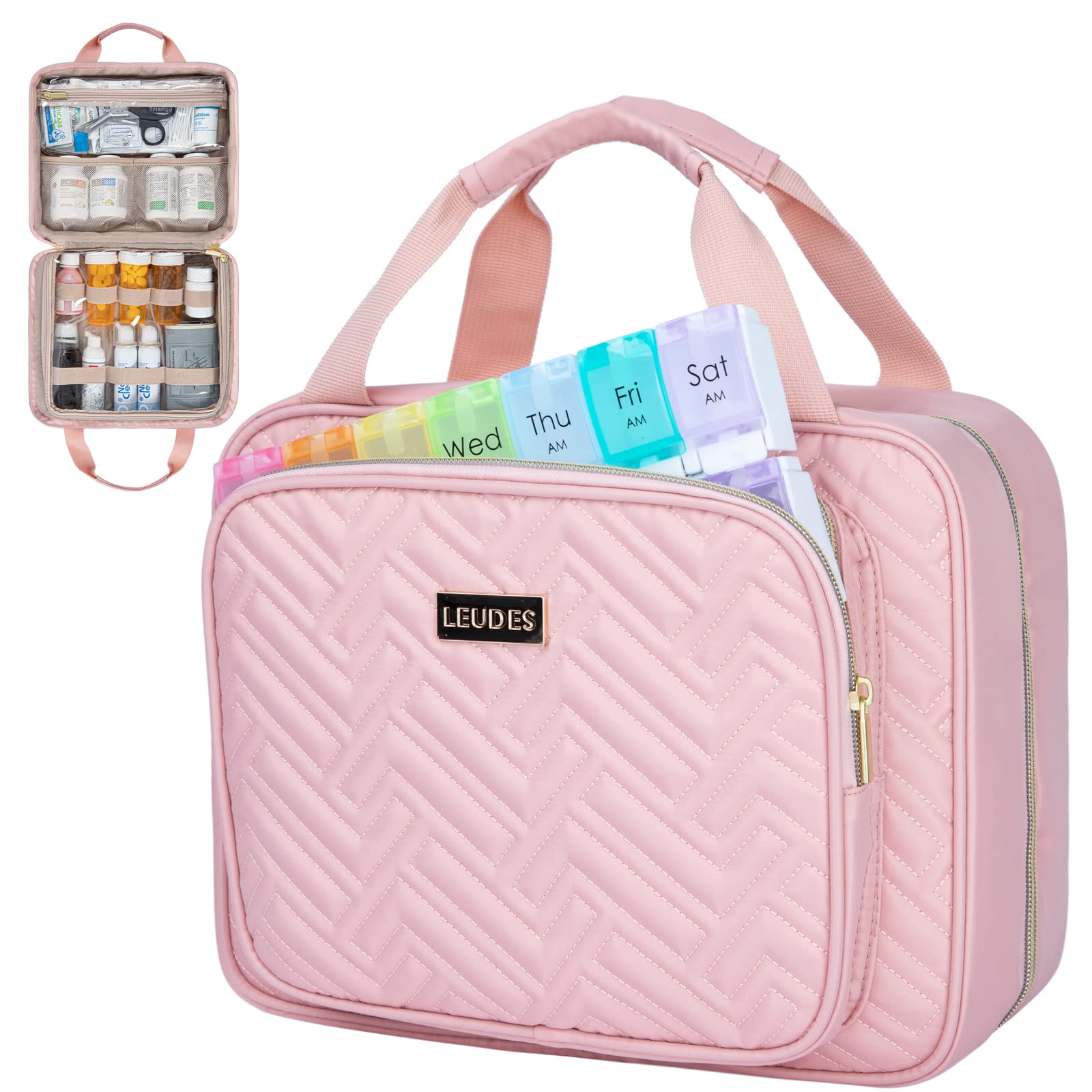 Travel Medicine Bag, Portable Medicine Storage Bag, Student