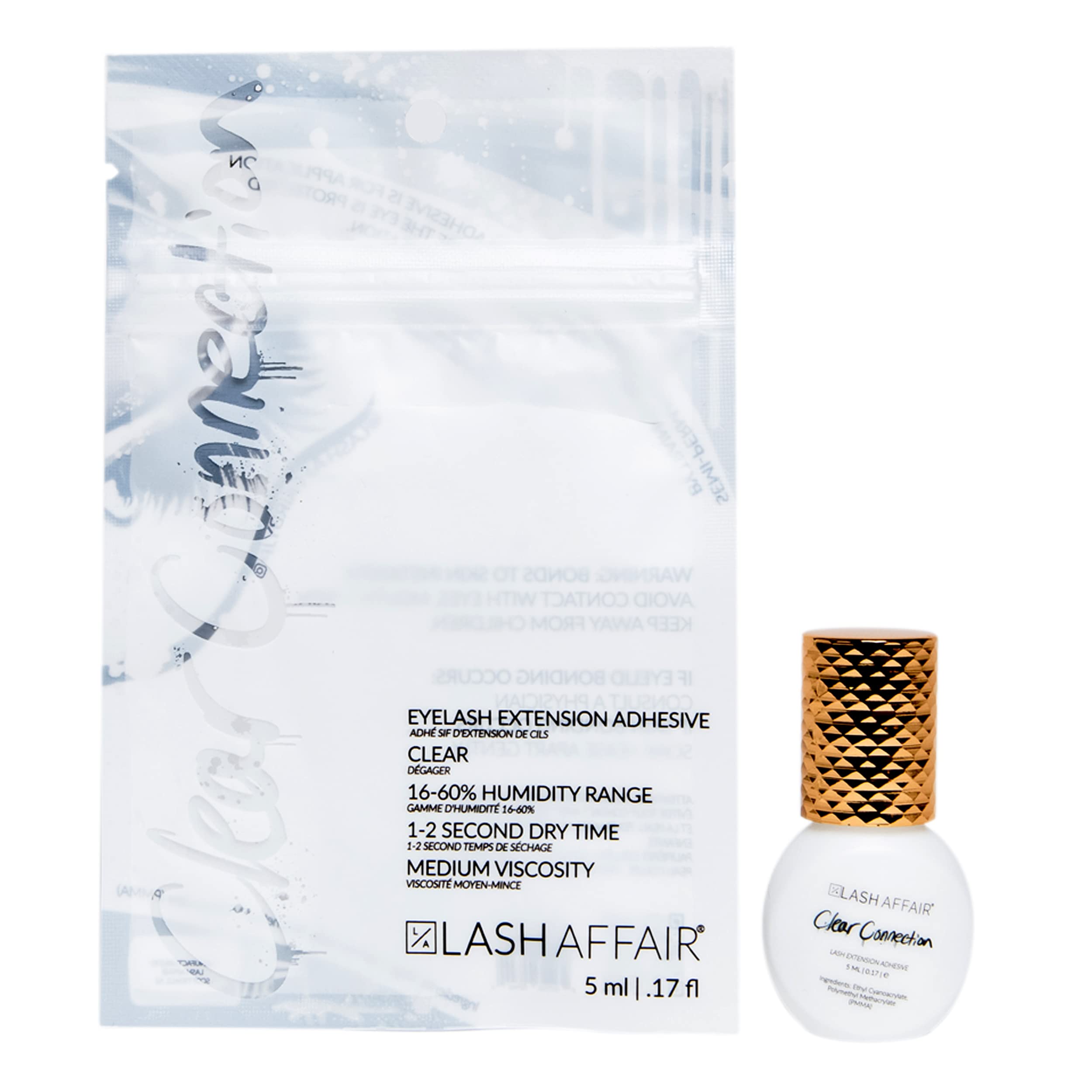 Lash Extension Adhesive Clear Connection Eyelash Glue – Lash Affair