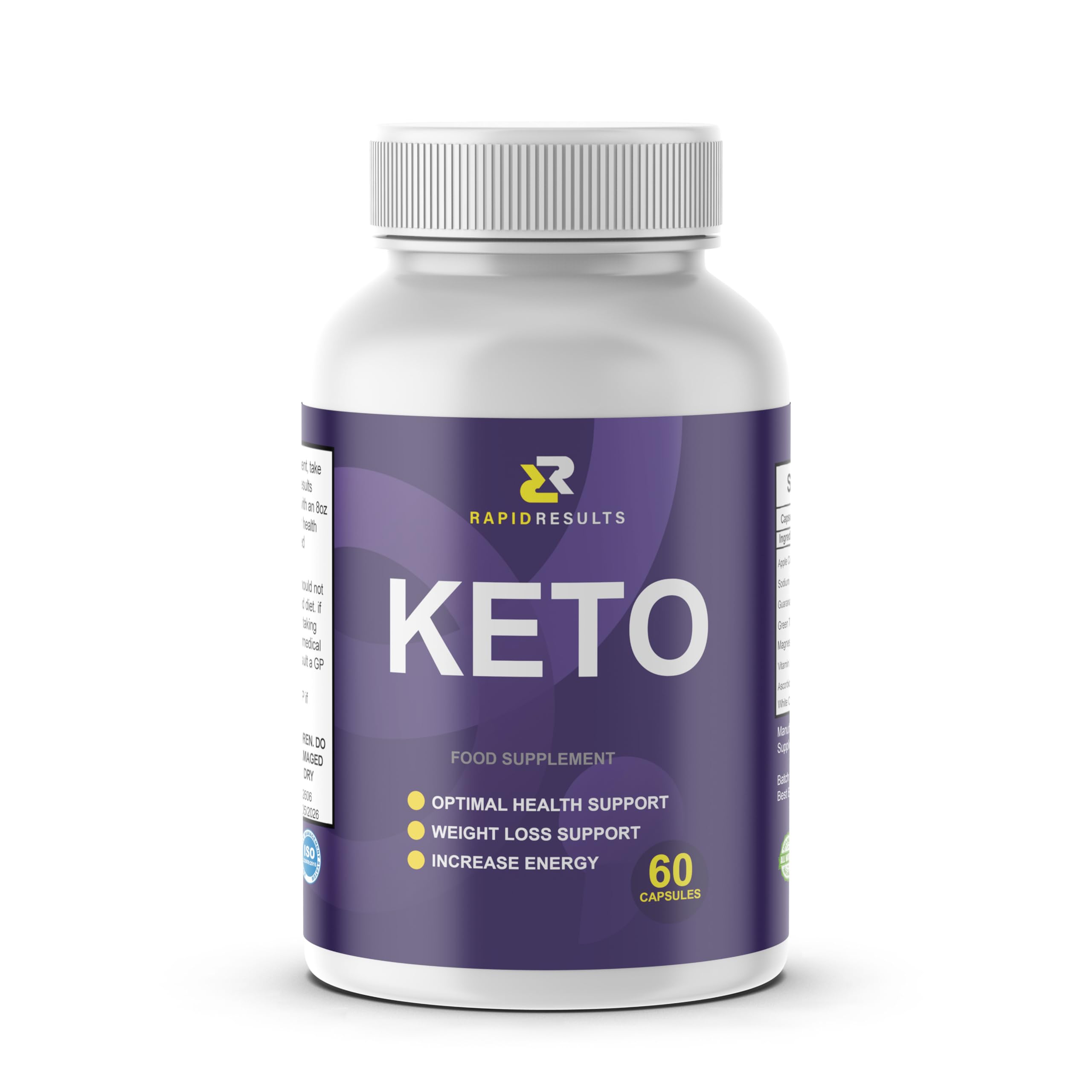 Rapid Results Keto Best Weight Management Capsules Natural