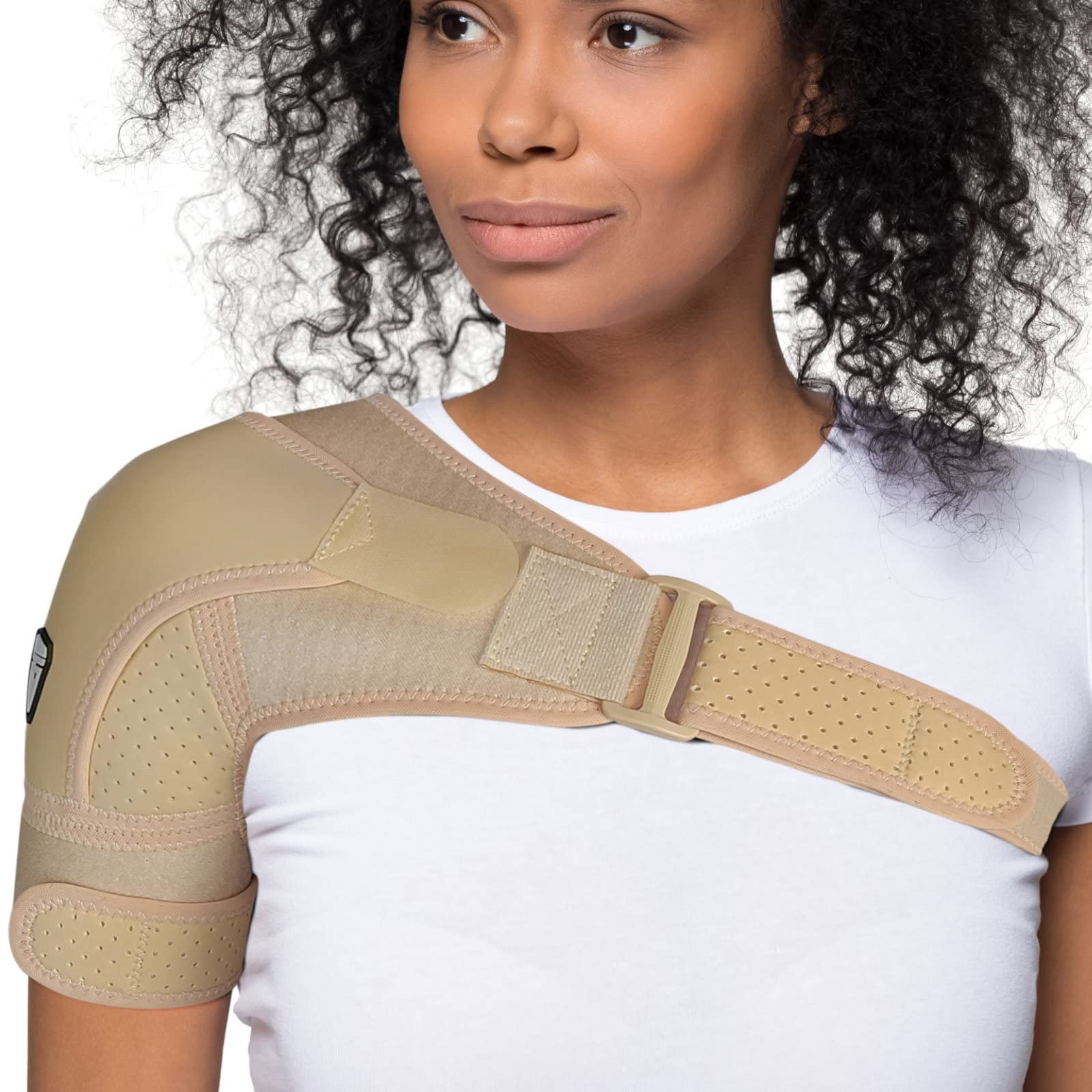 Compression Recovery Support Right Shoulder Stability Brace, Arm