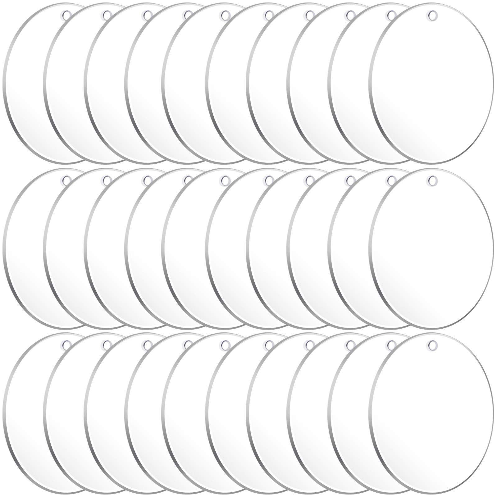 Circle Paper Clip Bookmark - ACRYLIC SHAPE #BM0013 - NO DECAL – BAM Blanks  and More