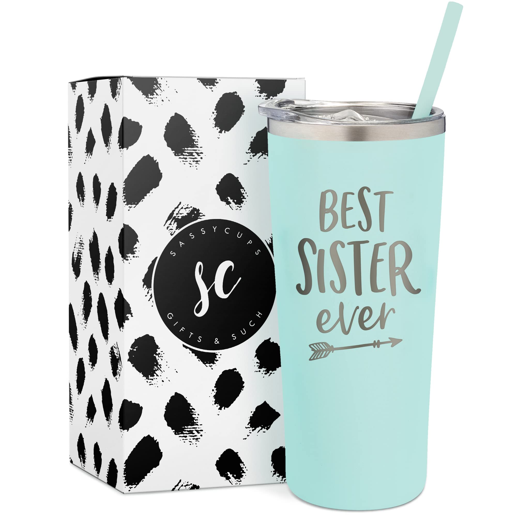 Personalised Tumbler With Straw and Lid, Metal Cup With Straw