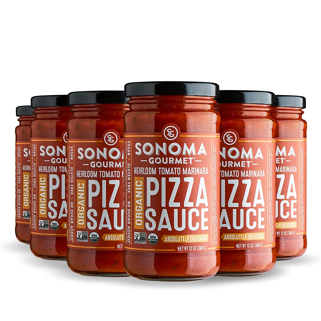 Sonoma Gourmet Organic Heirloom Tomato Pizza Sauce (Pack of 2
