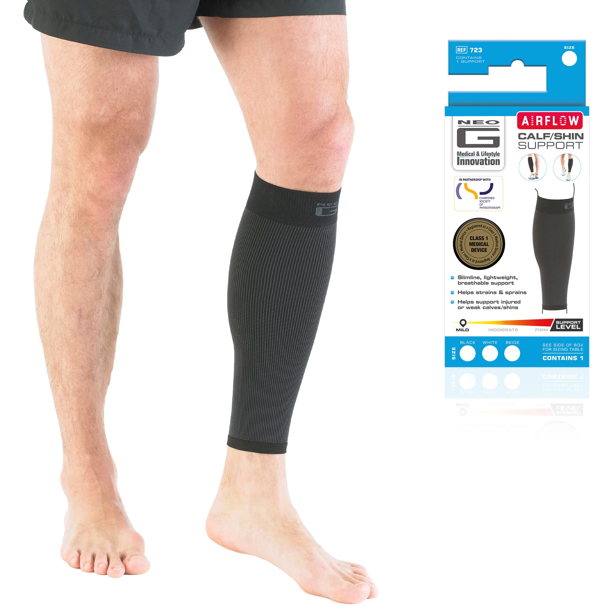 Calf Compression Sleeves for Men and Women (for Sports, X-Large