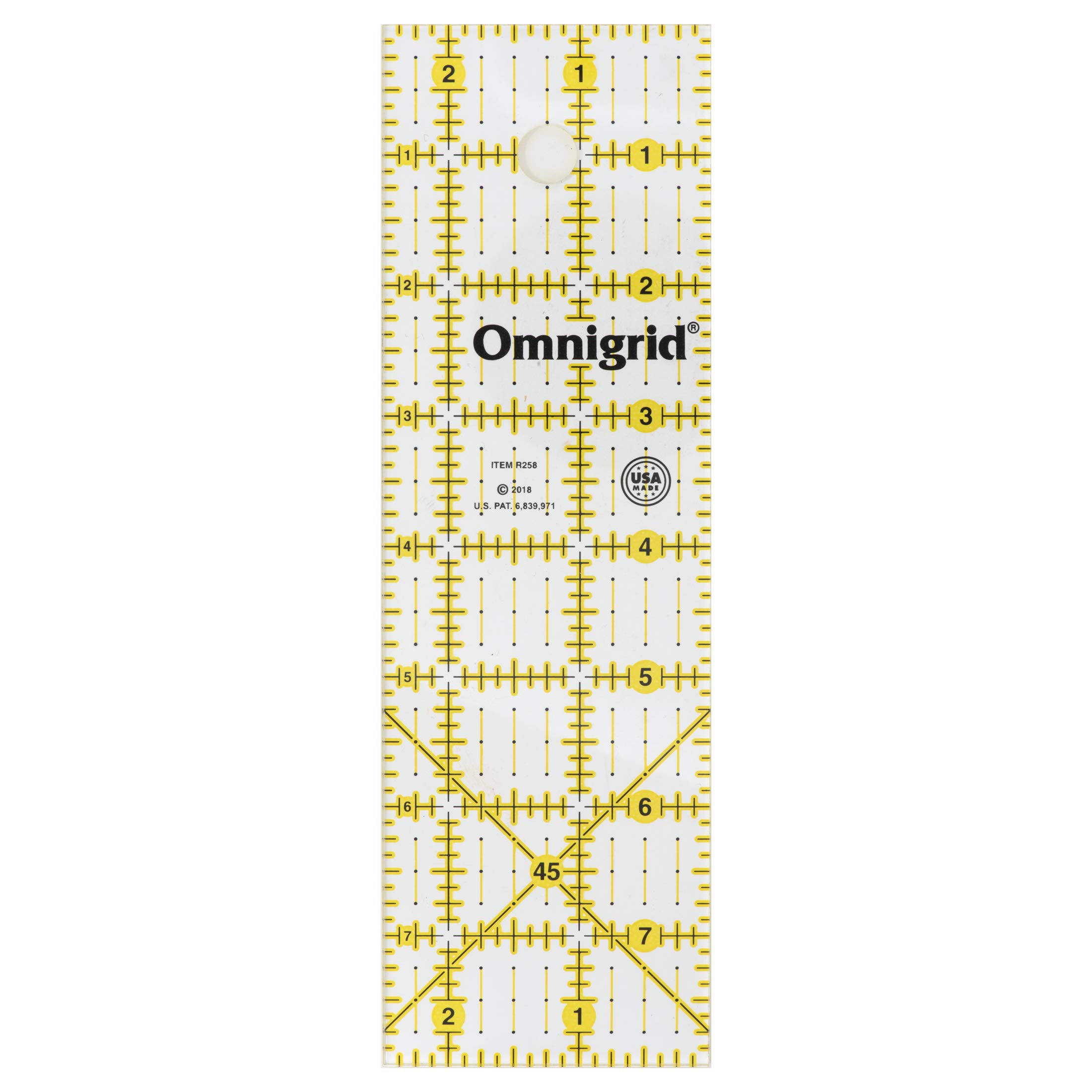 Omnigrid 6 1/2 inch Square Ruler