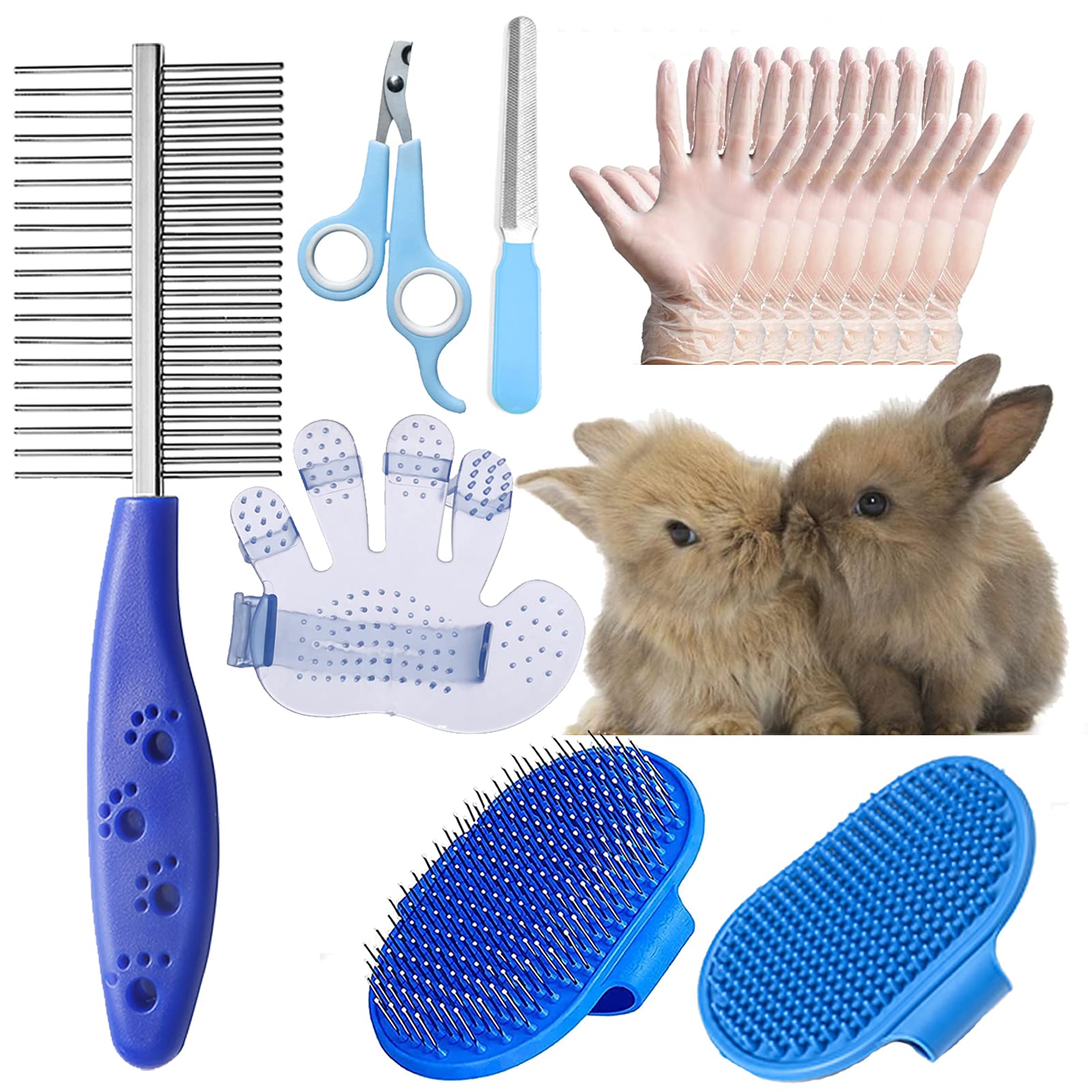 Bunny grooming shop kit