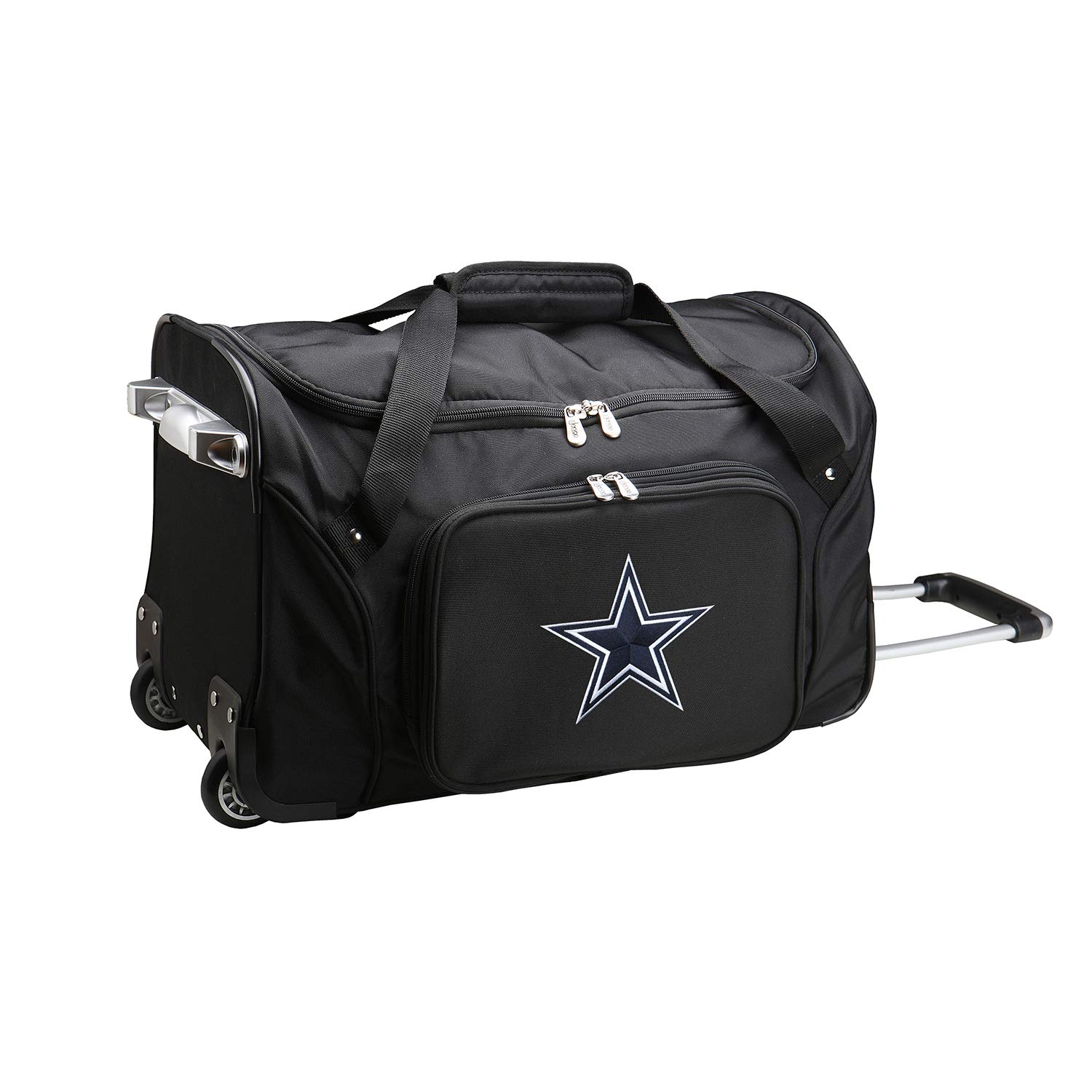 NFL Wheeled Duffel Bag, 22-inches Dallas Cowboys