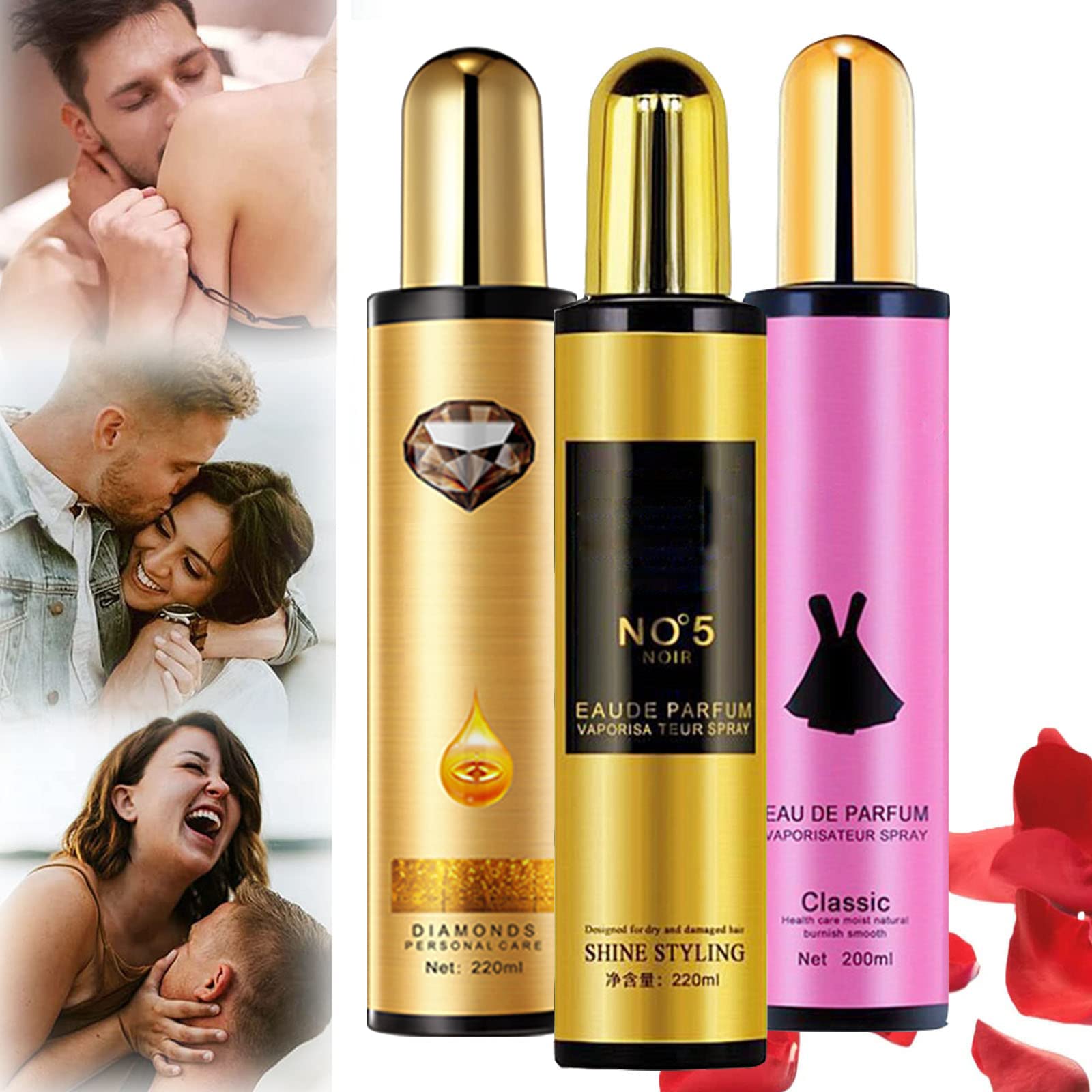 Golden Lure Pheromone Hair Oil, Luodais Hair Oil, Luodais Classic Hair Serum