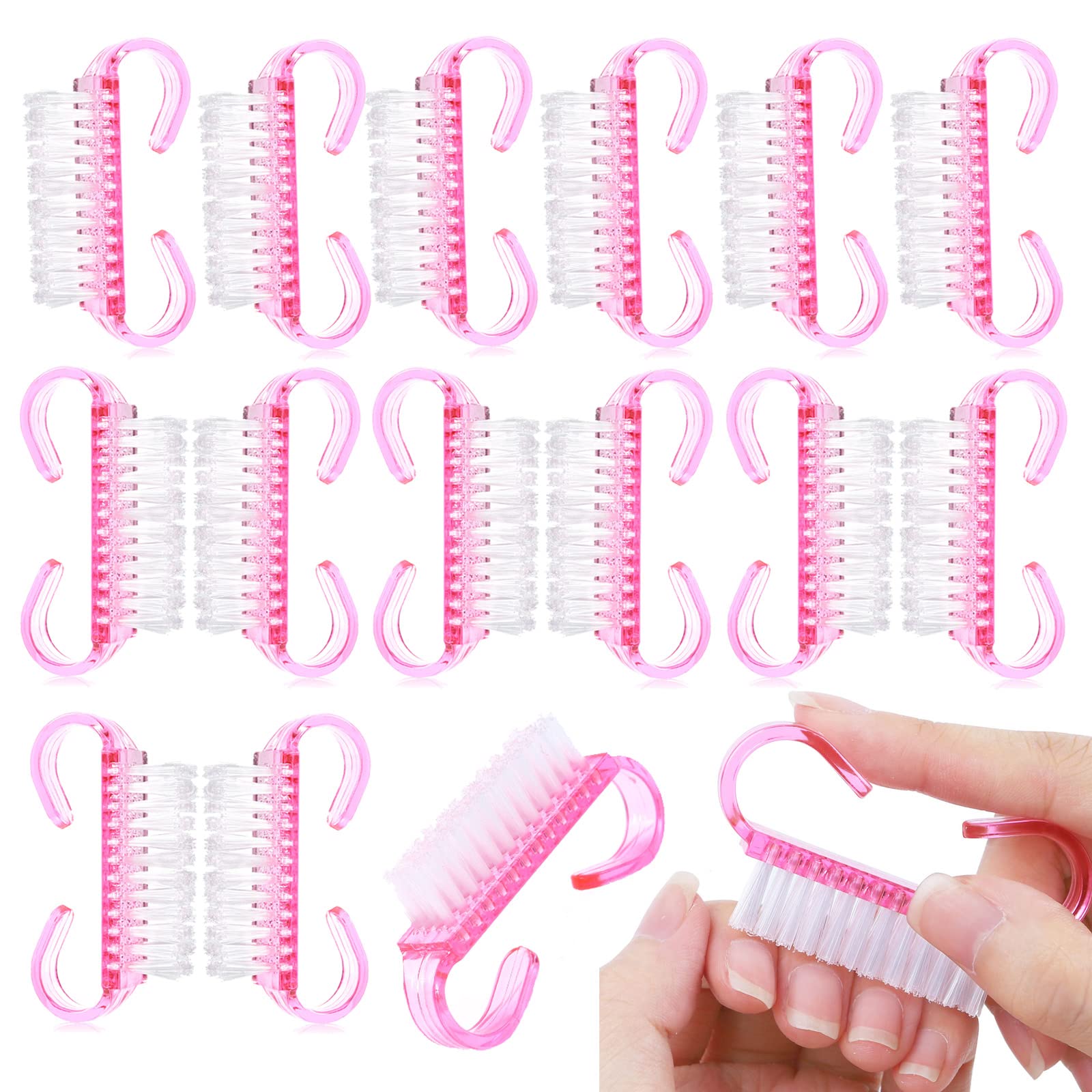 Nail And Cuticle Kit Men Handle Nail Brush Hand Fingernail Brush Cleaner