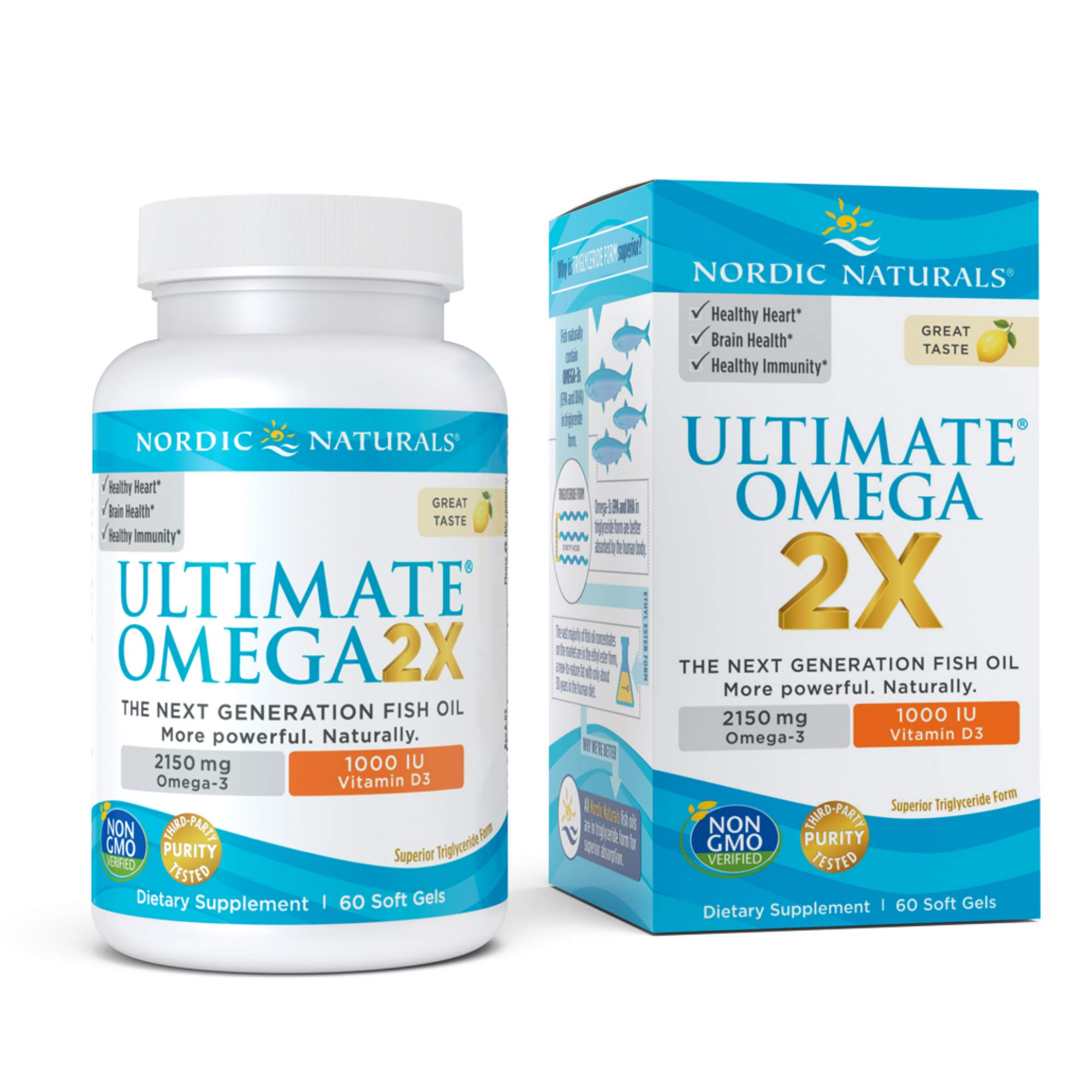 Nordic Naturals Ultimate Omega, 120ct