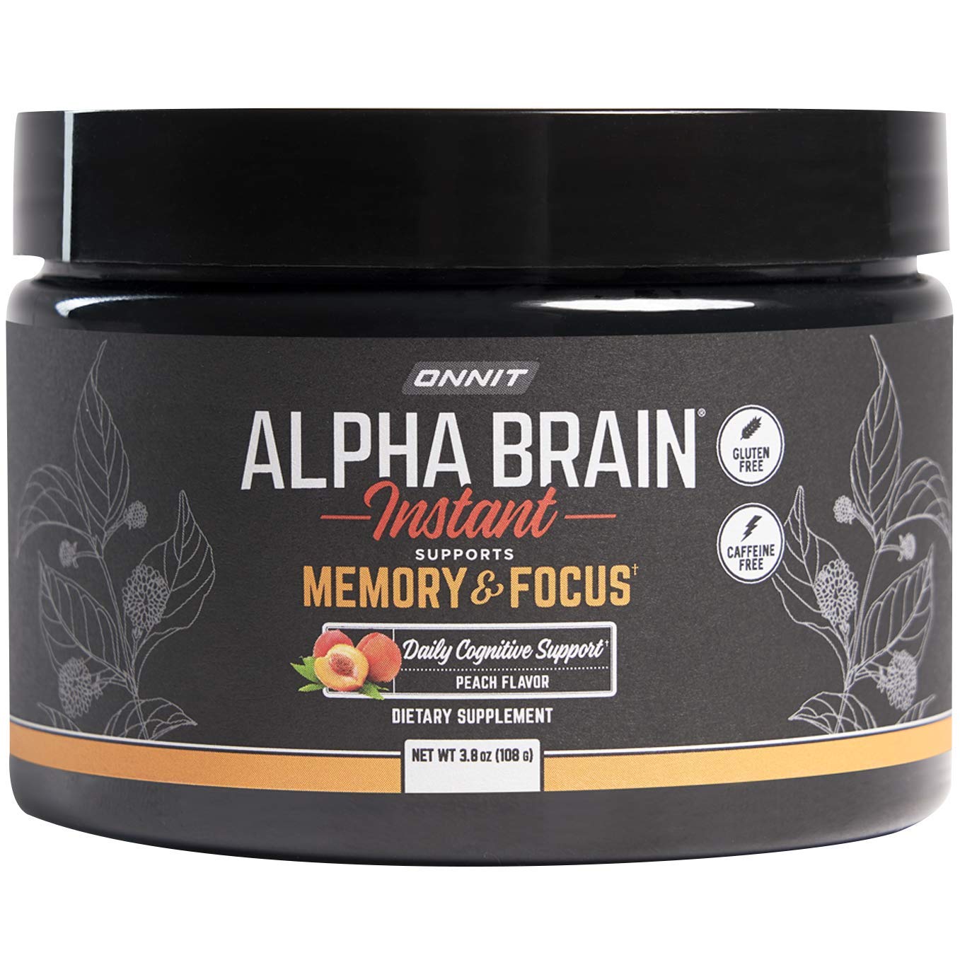 ONNIT Alpha BRAIN Instant Nootropic Brain Pineapple Punch Drink