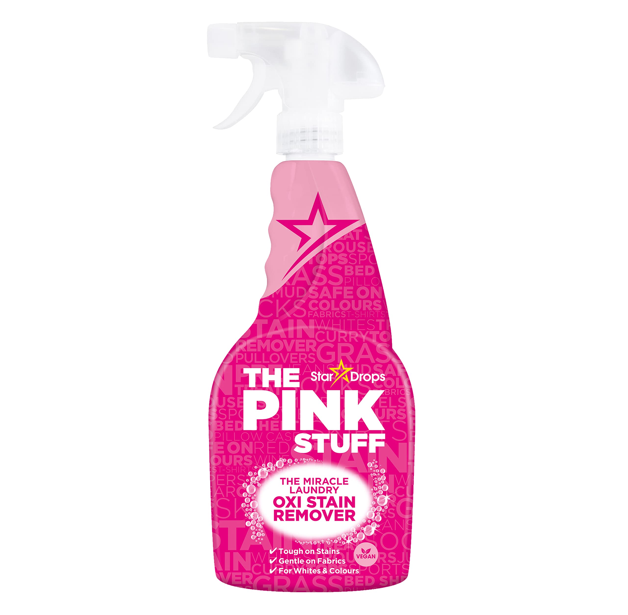 The Pink Stuff Miracle Laundry Detergent for Sensitive Skin, Liquid & Rhubarb Scent - 1 Each