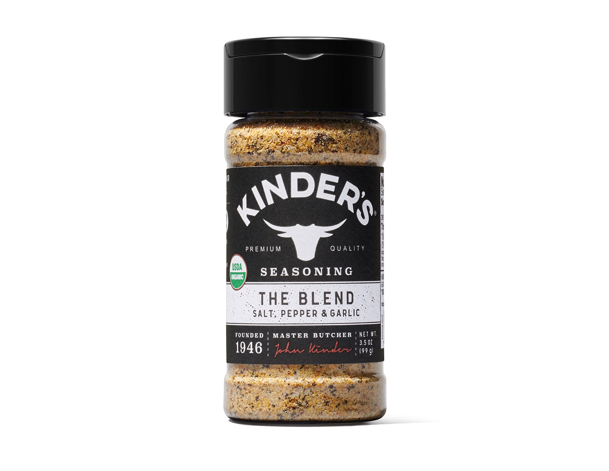 Save on Kinder's Seasoning The Blend Salt Pepper & Garlic Order Online  Delivery