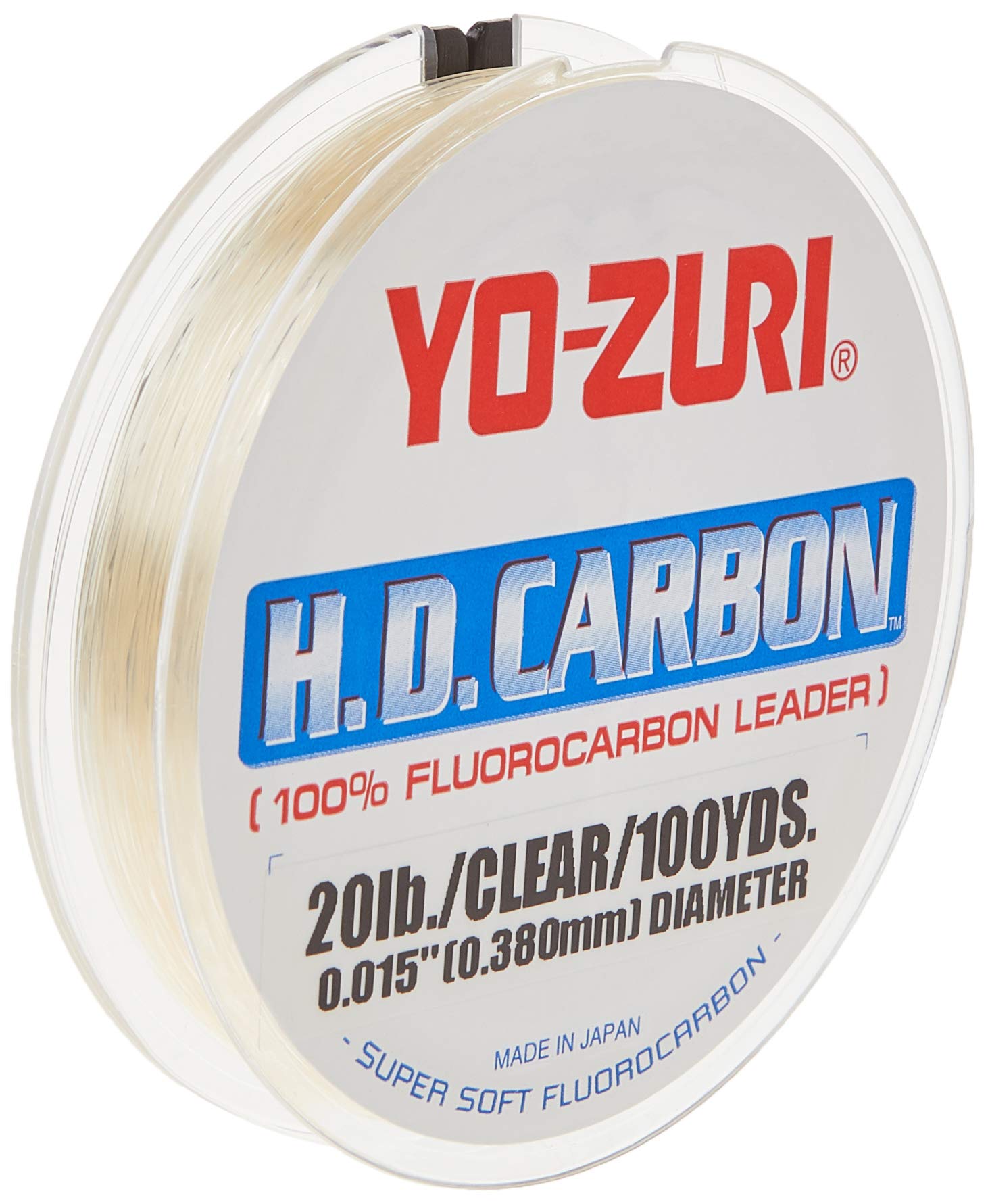 Yo-Zuri H.D. Carbon Fluorocarbon Leader Line 30-Pound/30-Yard Multi