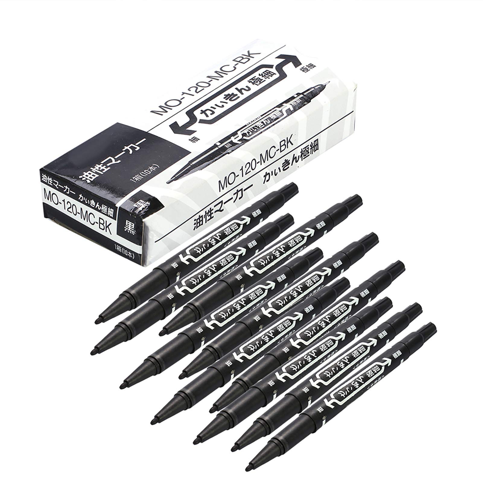 Tattoo Marker Pen 10 Pieces Body Marker Pens Black Bodymark Temporary  Tattoo Marker Dual Tips Skin Markers For Tattooing