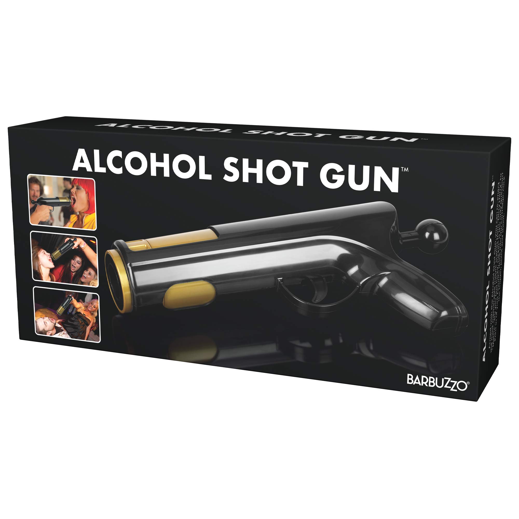 Alcohol Shot Gun - Load Your Favorite Alcohol, Aim, Shoot and