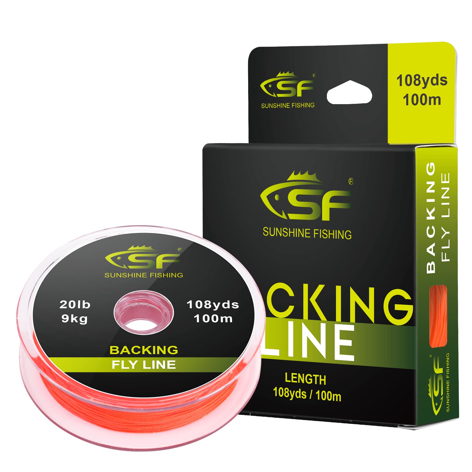 SF Clear Nylon Tippet Line with Holder Fly Fishing