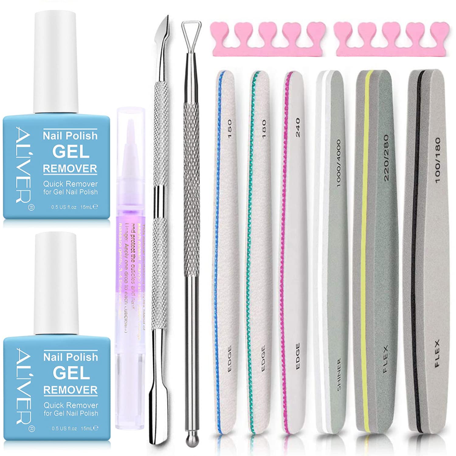 Novell Nail Glue Remover W/ Cuticle Stick