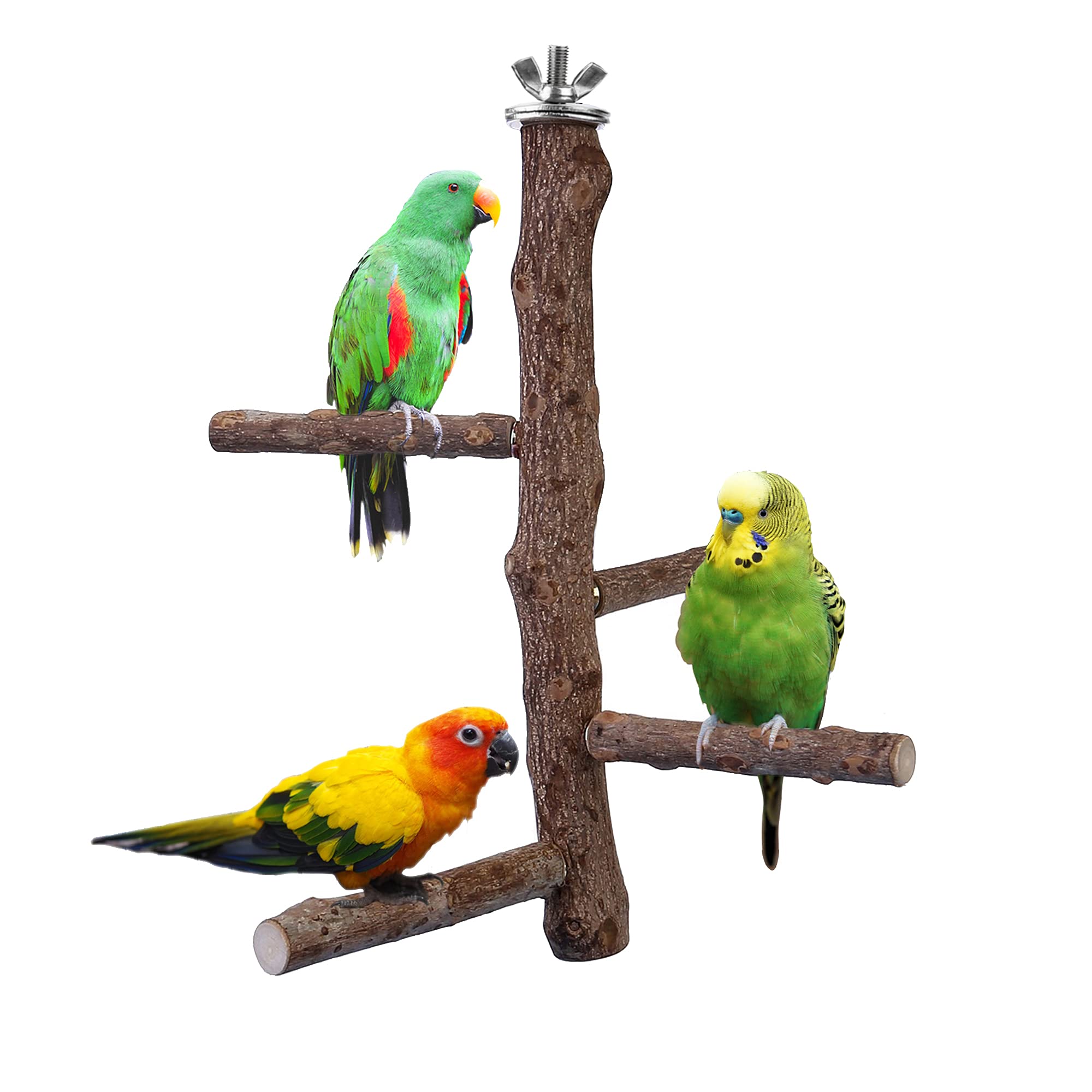 Toys Bird Cage Accessories Bird Toys Natural Bird Perch Wood Bird Perch