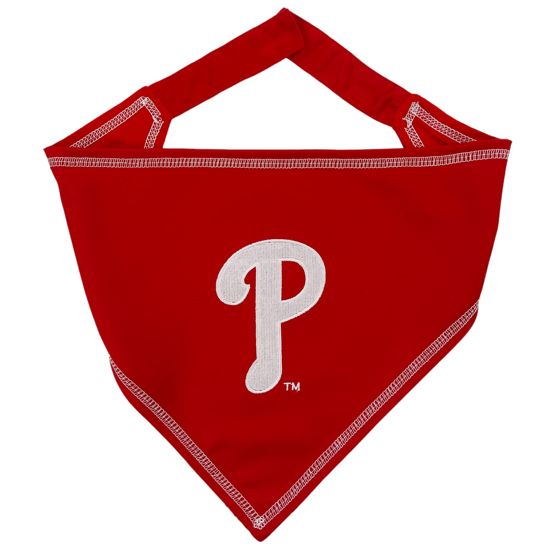 Pets First MLB Philadelphia Phillies TIE Bandana, Large/X-Large