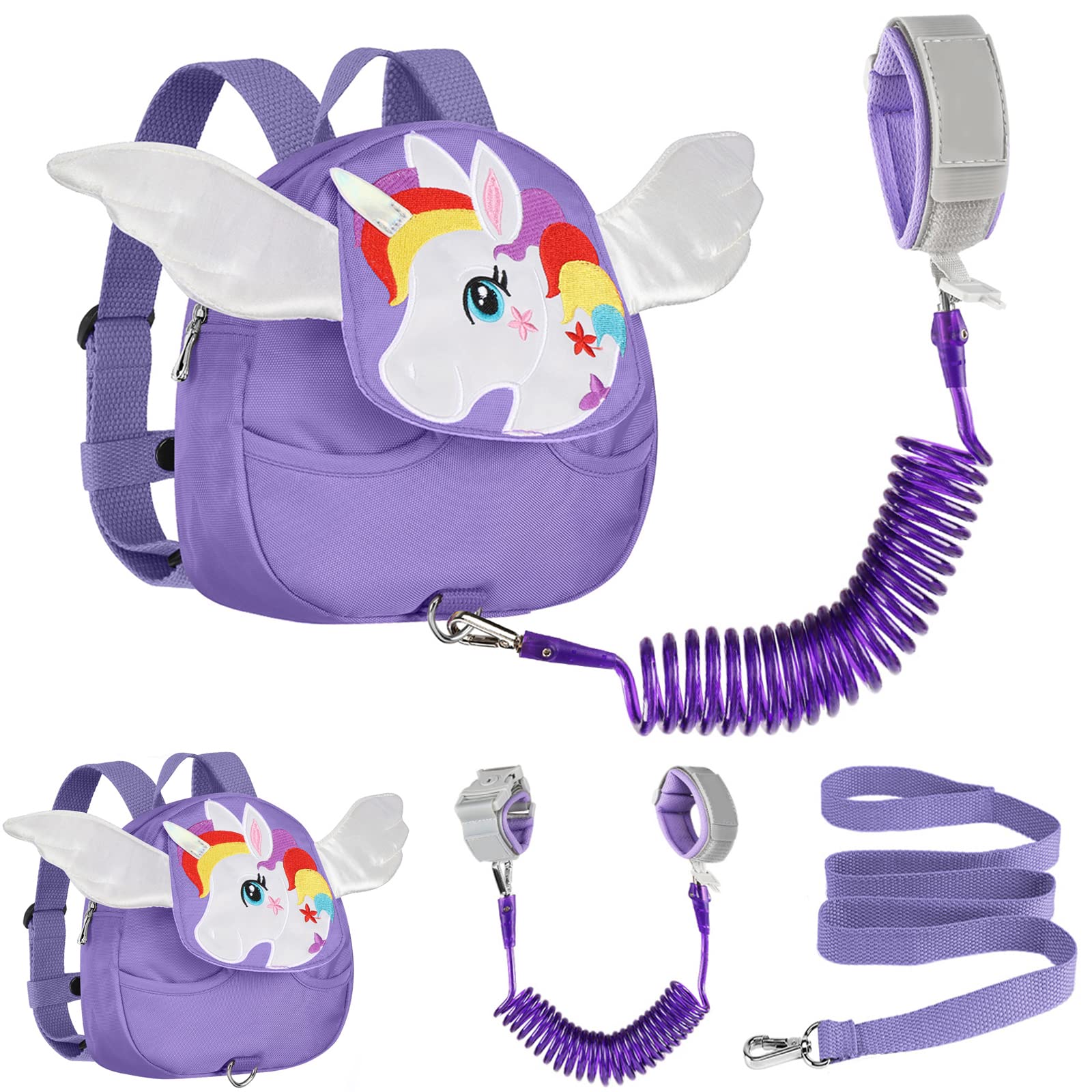 NEW Unicorn Toddler Backpack with Small Leash - MOMMORE