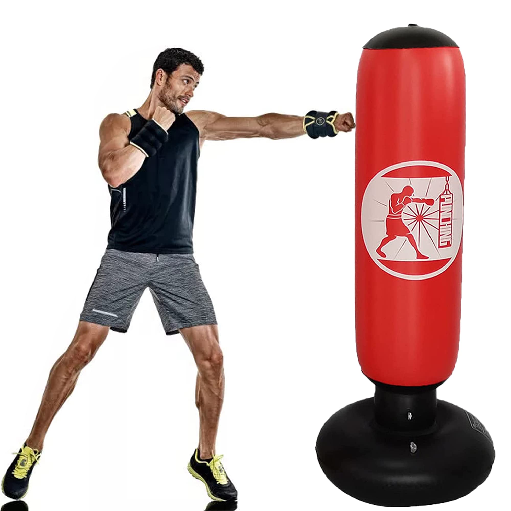 Fun punch Rage Bag Boxing Punch Ball Children Adults Sucker Stress Relief  Toys For Muay Thai Sports Equipment Funny Gifts - AliExpress
